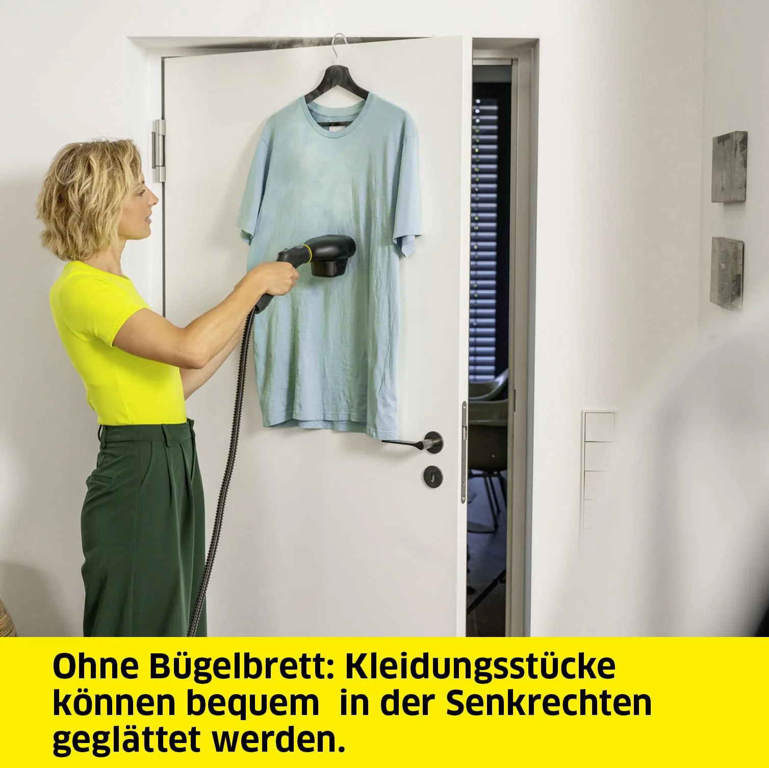 Kärcher Dampfglätter, Kunststoff, passend für alle Kärcher Dampfreiniger, besonders trockener und heißer Dampf, schwarz - Image 3