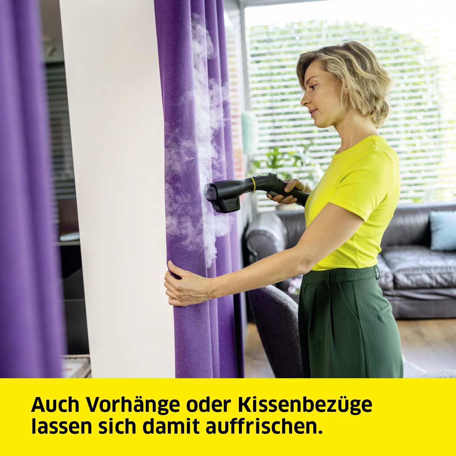 Kärcher Dampfglätter, Kunststoff, passend für alle Kärcher Dampfreiniger, besonders trockener und heißer Dampf, schwarz - Image 4