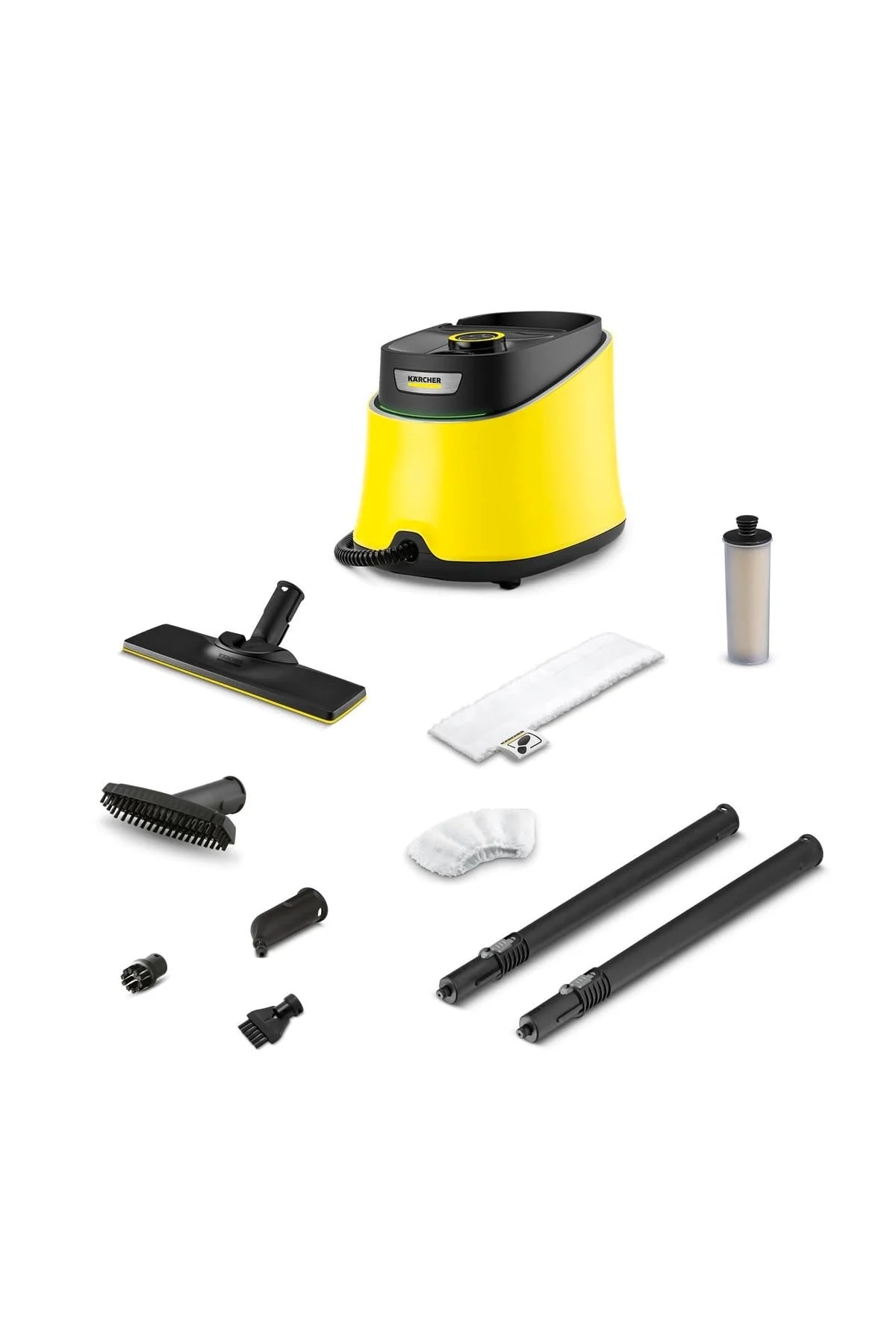 Kärcher Dampfreiniger SC 3 Deluxe EasyFix, Dampfdruck: 3,5 bar, Aufheizzeit: 30 s, Leistung: 1.900 W, Flächenleistung: 75 m², Tank: 1 l, mit Bodenreinigungsset, Mikrofaser-Bezug, Düsen und Rundbürste - Image 2