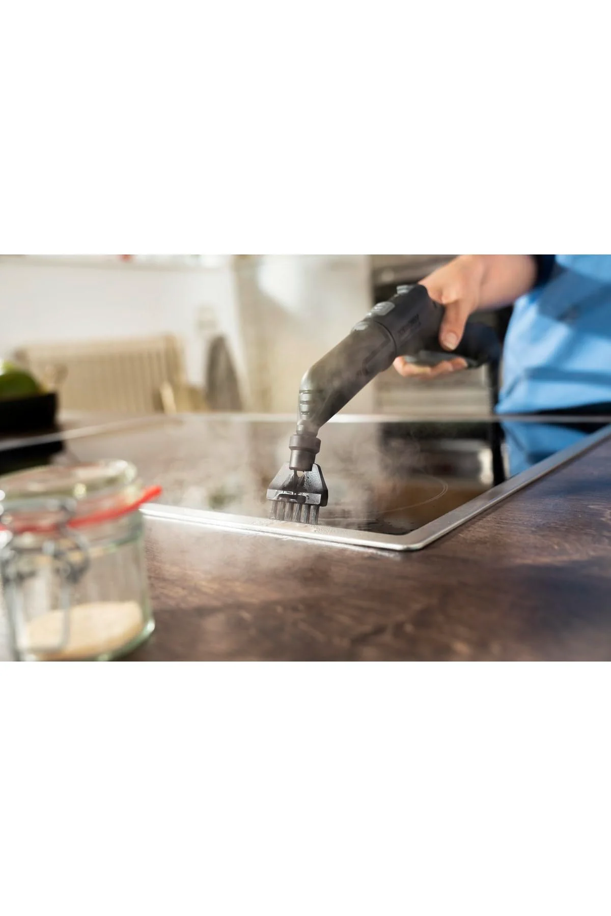 Kärcher Dampfreiniger SC 3 Deluxe EasyFix, Dampfdruck: 3,5 bar, Aufheizzeit: 30 s, Leistung: 1.900 W, Flächenleistung: 75 m², Tank: 1 l, mit Bodenreinigungsset, Mikrofaser-Bezug, Düsen und Rundbürste - Image 5