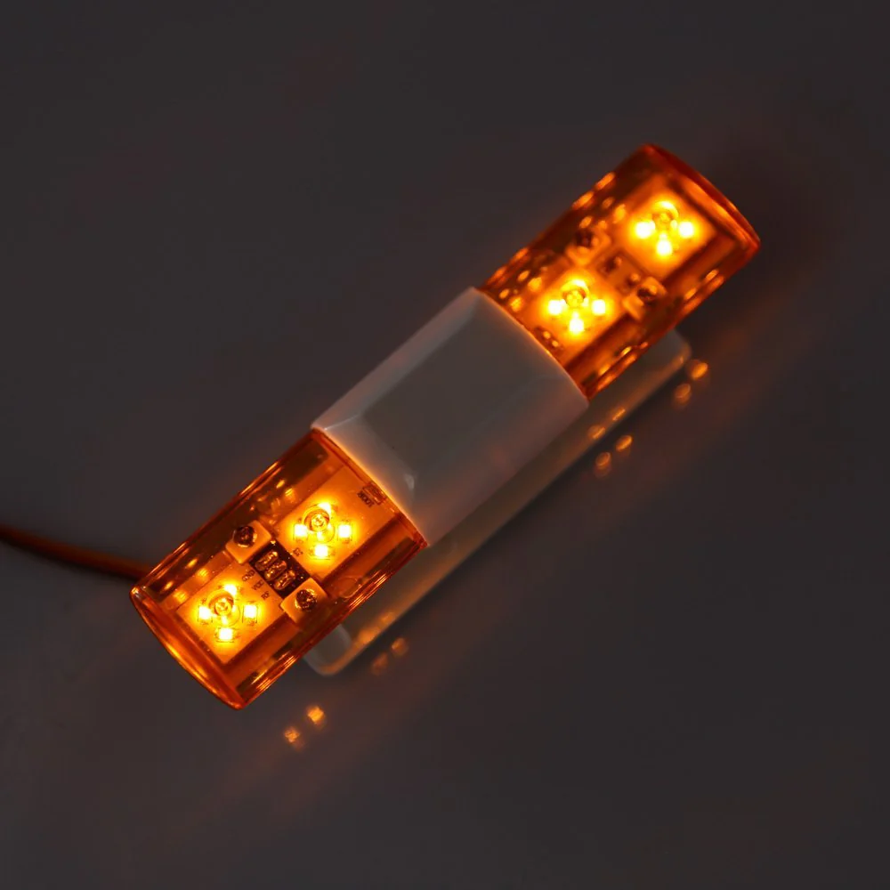 KEEDA RC Modell LED Polizei Nacht Blitzlicht Lampe Alarming Licht für 1/10 1/8 RC HSP Kyosho TAMIYA Axial SCX10 D90 RC Auto Zubehör (Gelb) - Image 6