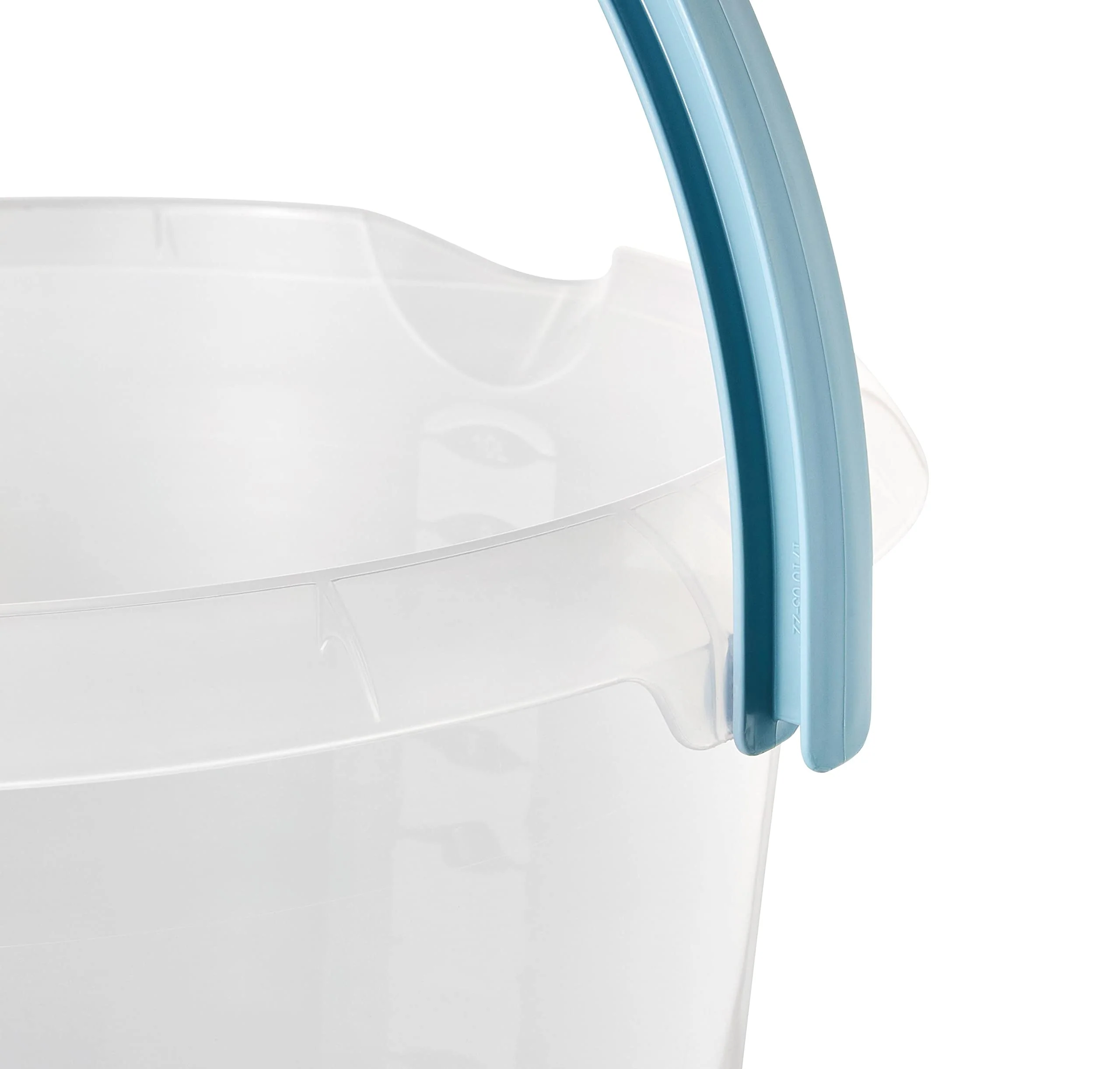 keeeper Eimer mit integrierter Mess-Skala und ergonomischem Griff, 10 l, Mika, Natur-Transparent - Image 5