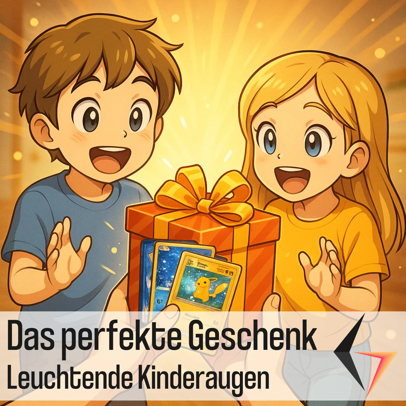 KEEPSEVEN® 50 original Pokemon-Karten auf Deutsch, garantiert 5 Glitzer, individuell zusammengestelltes Kartenset, kompatibel mit Pokemonkarten - Image 3