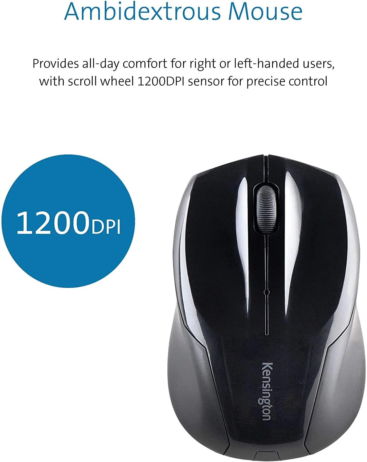 Kensington Pro Fit® Wireless Desktop Set (DE), QWERTZ-Version, ideal fürs Home Office, schwarz, K75230DE - Image 3