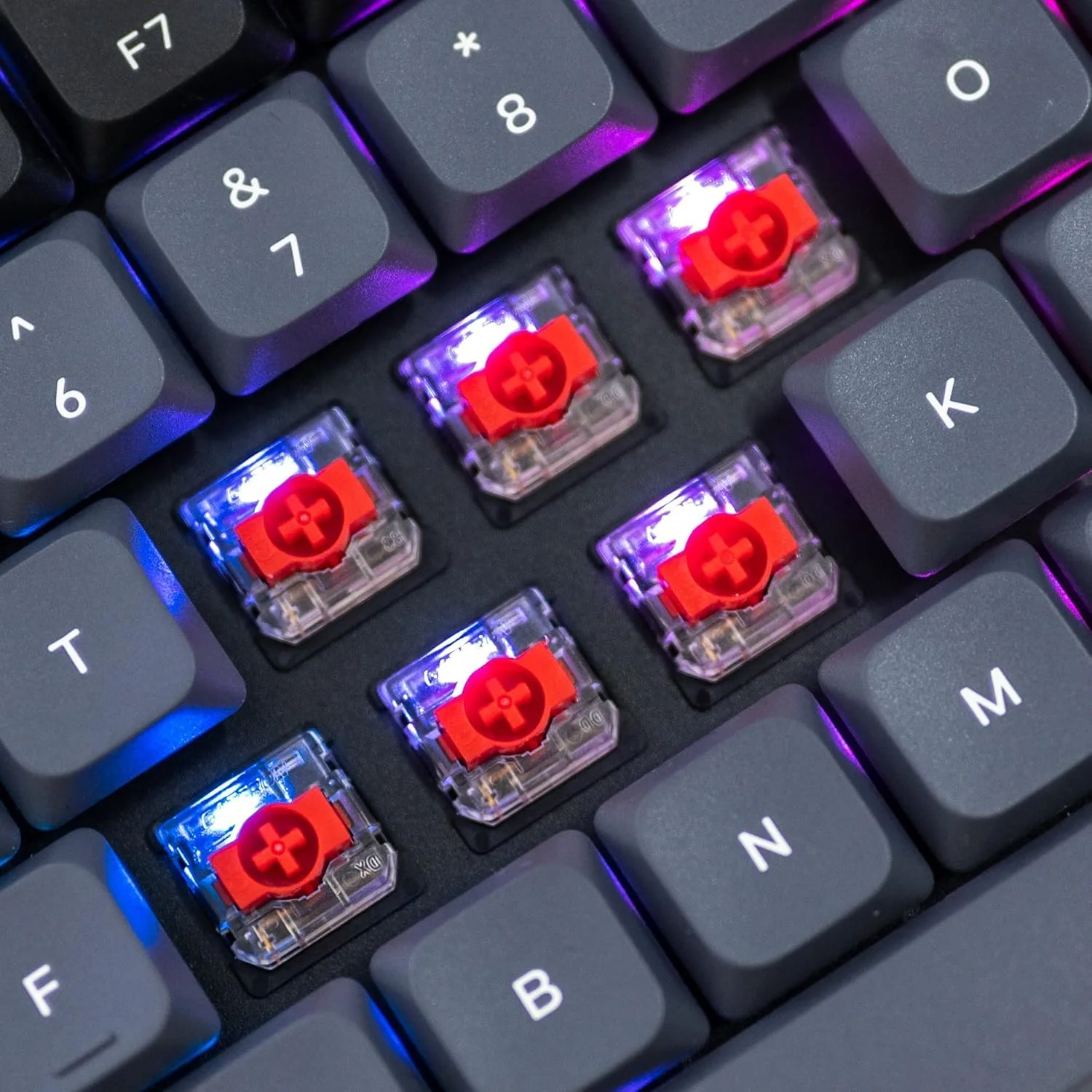Keychron K3 Pro QMK/VIA Custom Ultra-Slim Wireless Mechanical Keyboard, Hot-swappable Bluetooth/Wired DE-ISO Layout Programmable RGB Backlit Brown Switch Gaming Keyboard for Mac Windows - Image 9