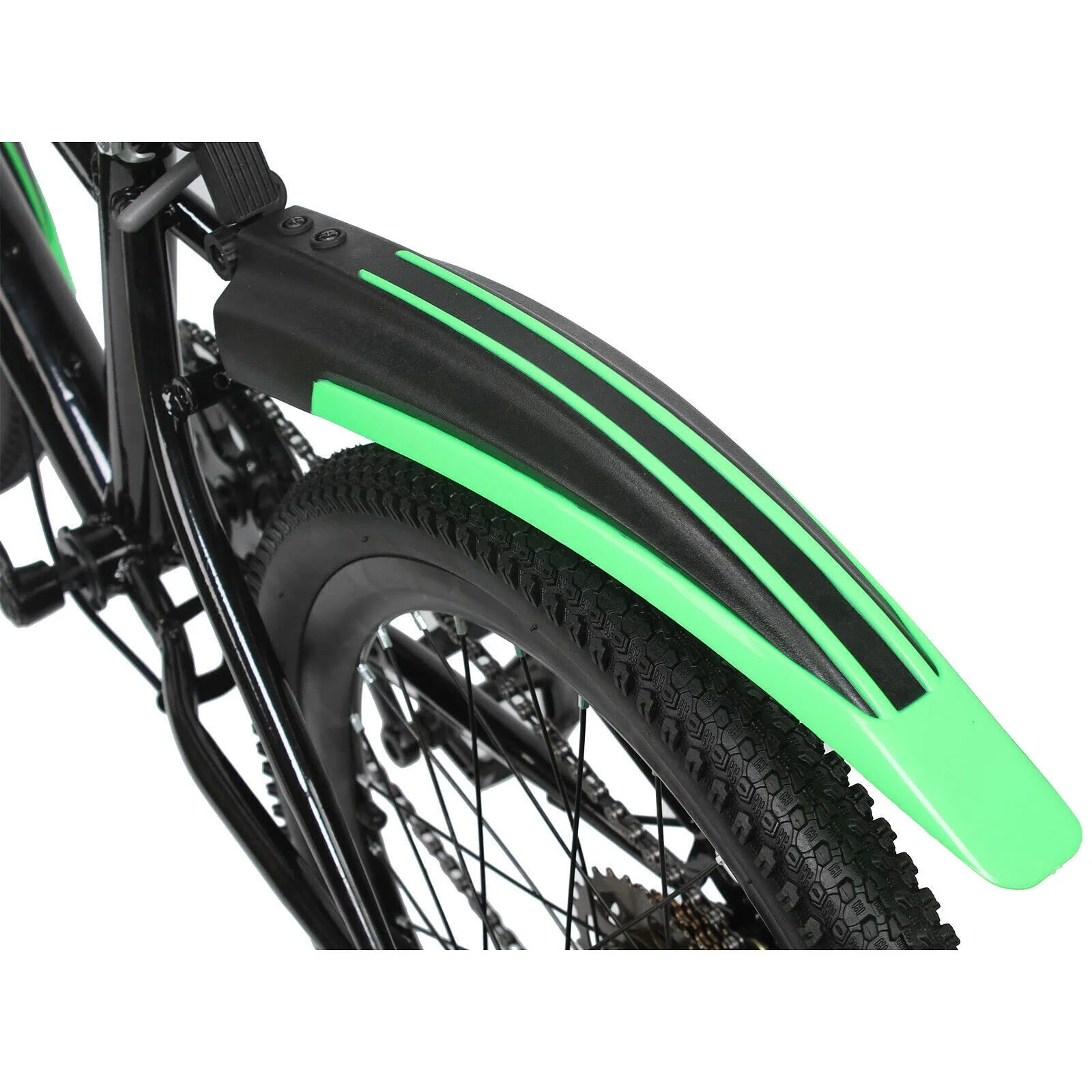Kinder MTB Voll 20 Zoll Rennräder Für Kinder Fahrrad Cityräder 7 Gang Mountainbike Jungen Fahrrad(Grün) - Image 4
