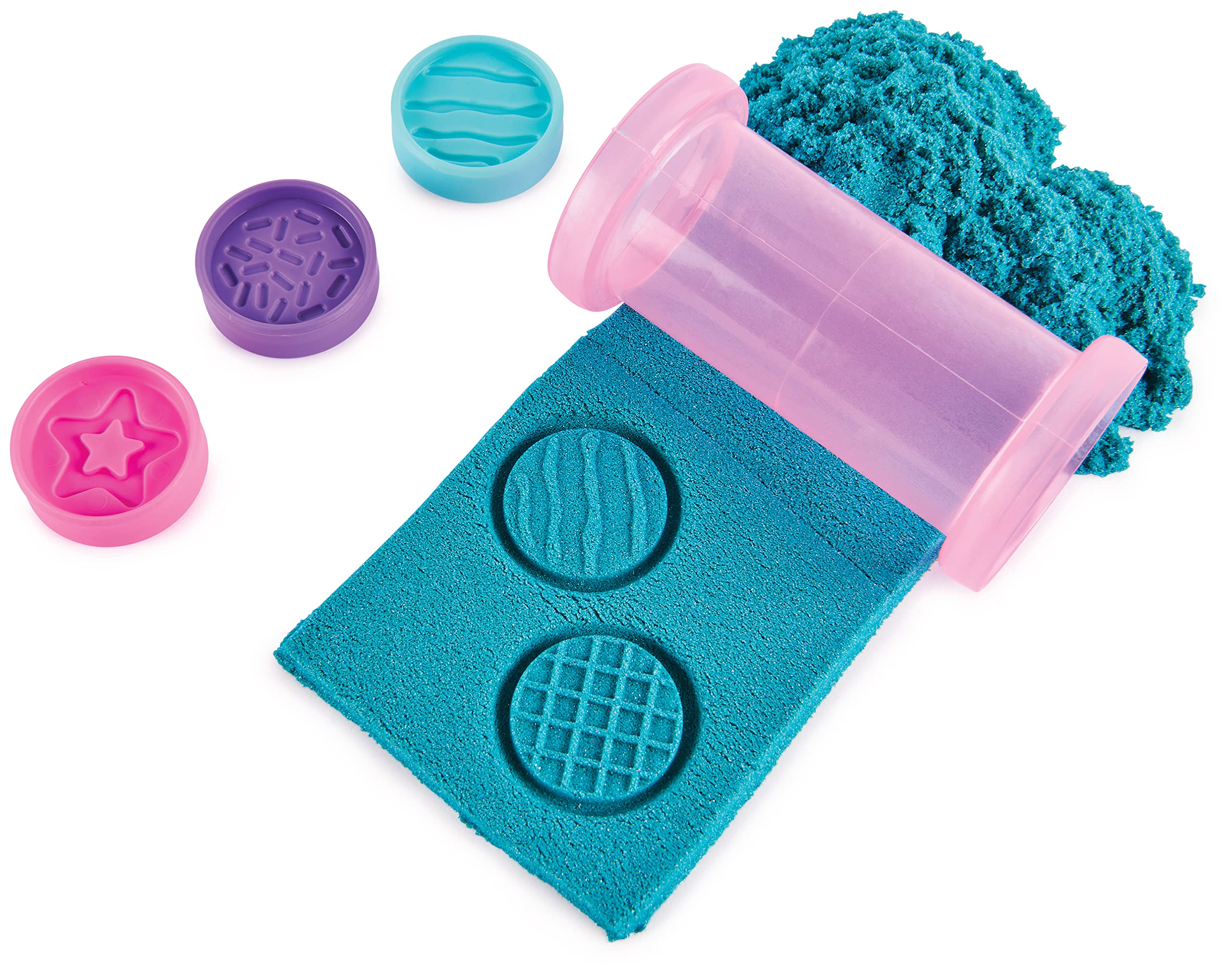 Kinetic Sand Einhorn Back Set - mit 454 g original kinetischem Sand aus Schweden und viel Zubehör für sauberes, kreatives Indoor-Sandspiel und Rollenspiel, für Kinder ab 3 Jahren - Image 6