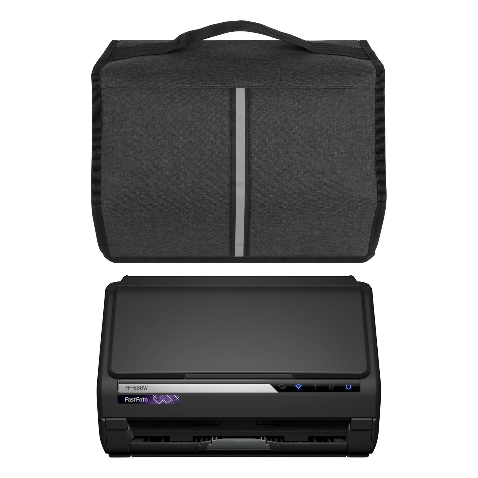 Kingshion Scanner-Staubschutz kompatibel mit Epson FastFoto FF-680W / DS-530 / DS-770 / DS-870 / DS-970 / ES-400W / ES-500W Scanner-Schutz Wireless High-Speed Foto- und Dokumentenscansystem - Image 5
