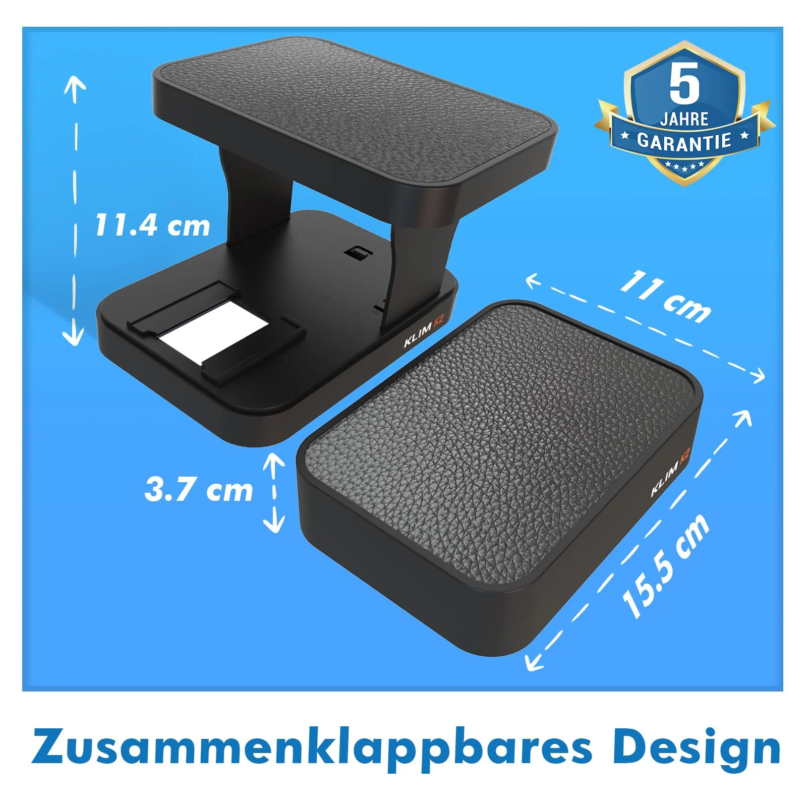 KLIM K2 Mobiler Filmscanner 35mm + KOSTENLOSE APP - Neu - Positiv- & Negativscanner, Diascanner, Fotoscanner, 35mm Farbfilm-Entwicklungskit Essentiell - Bester Fotoscanner für alte Fotos