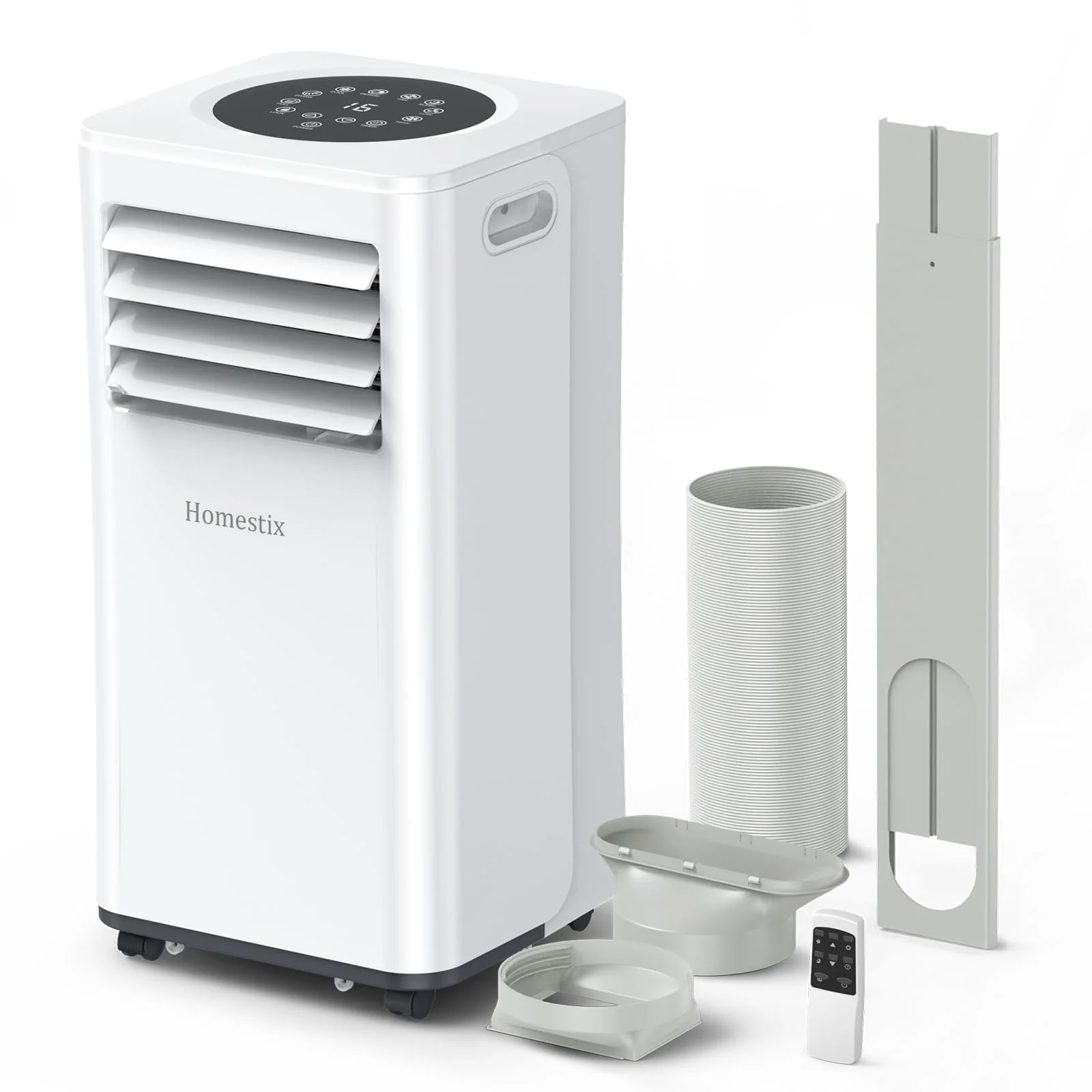 Klimaanlage Mobil 7000 BTU, Mobile Klimaanlage 4-in-1, Kühlung, Entfeuchtung und 2-Stufiger Belüftung, Mobiles Klimagerät mit Abluftschlauch, Digitalanzeige, 24h-Timer, Kühlfläche bis zu 68 m³(25㎡) - Image 7