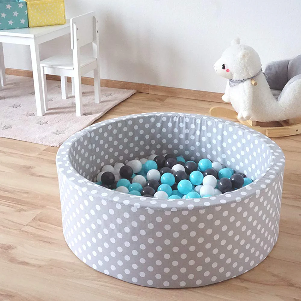 Knorrtoys 56764 - Bälleset ca. Ø6 cm - 100 balls/creme/grey/lightblue - Image 2