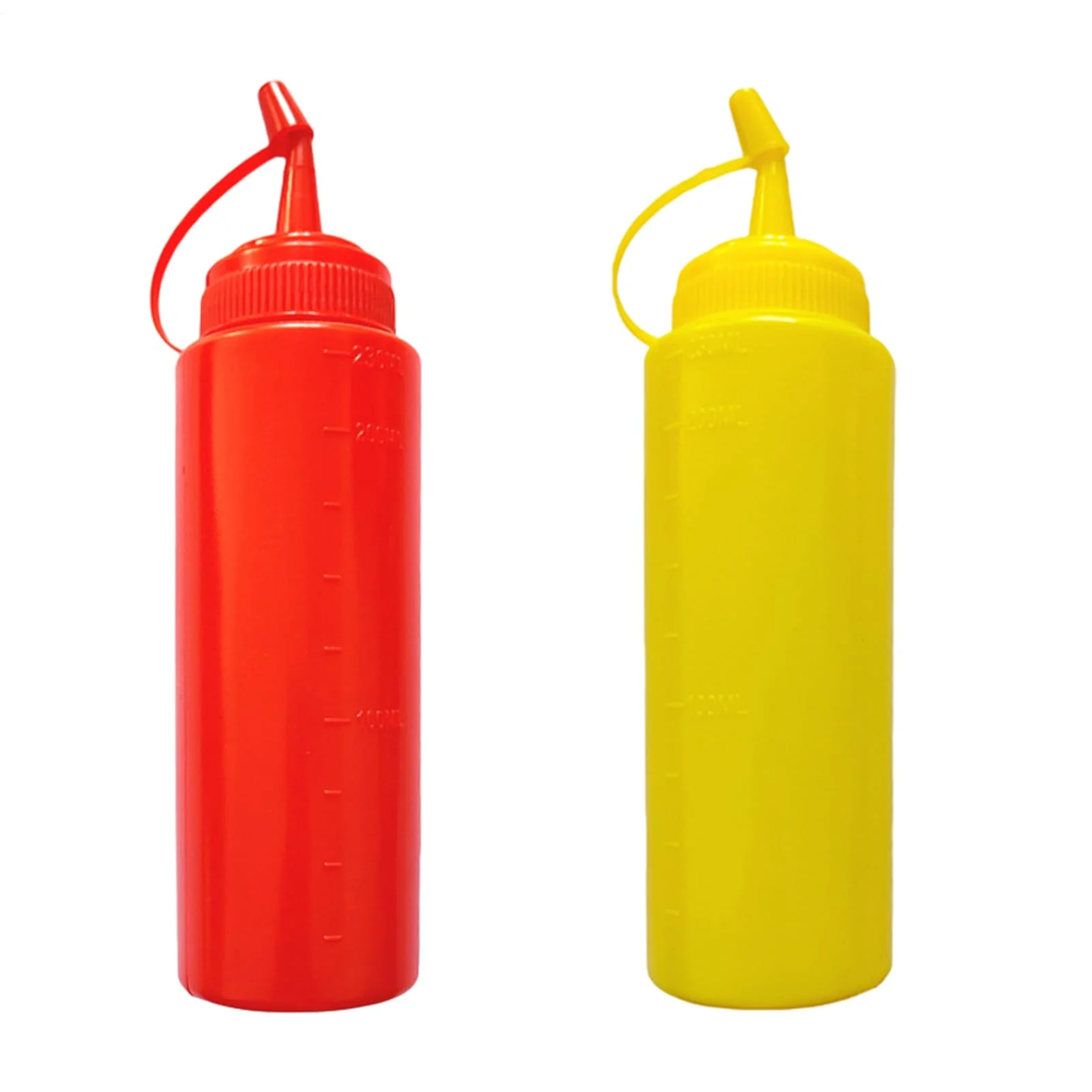 Kombi Fake Squirt Senf und Ketchup Flasche - 2 Stück Knifflige Neuartige Gefälschtes Salatdressing Flaschen Streichspielzeug, Kreativer Streich & Witzs-Gewürzbehälter für Narrentag, Geburtstagsfeiern