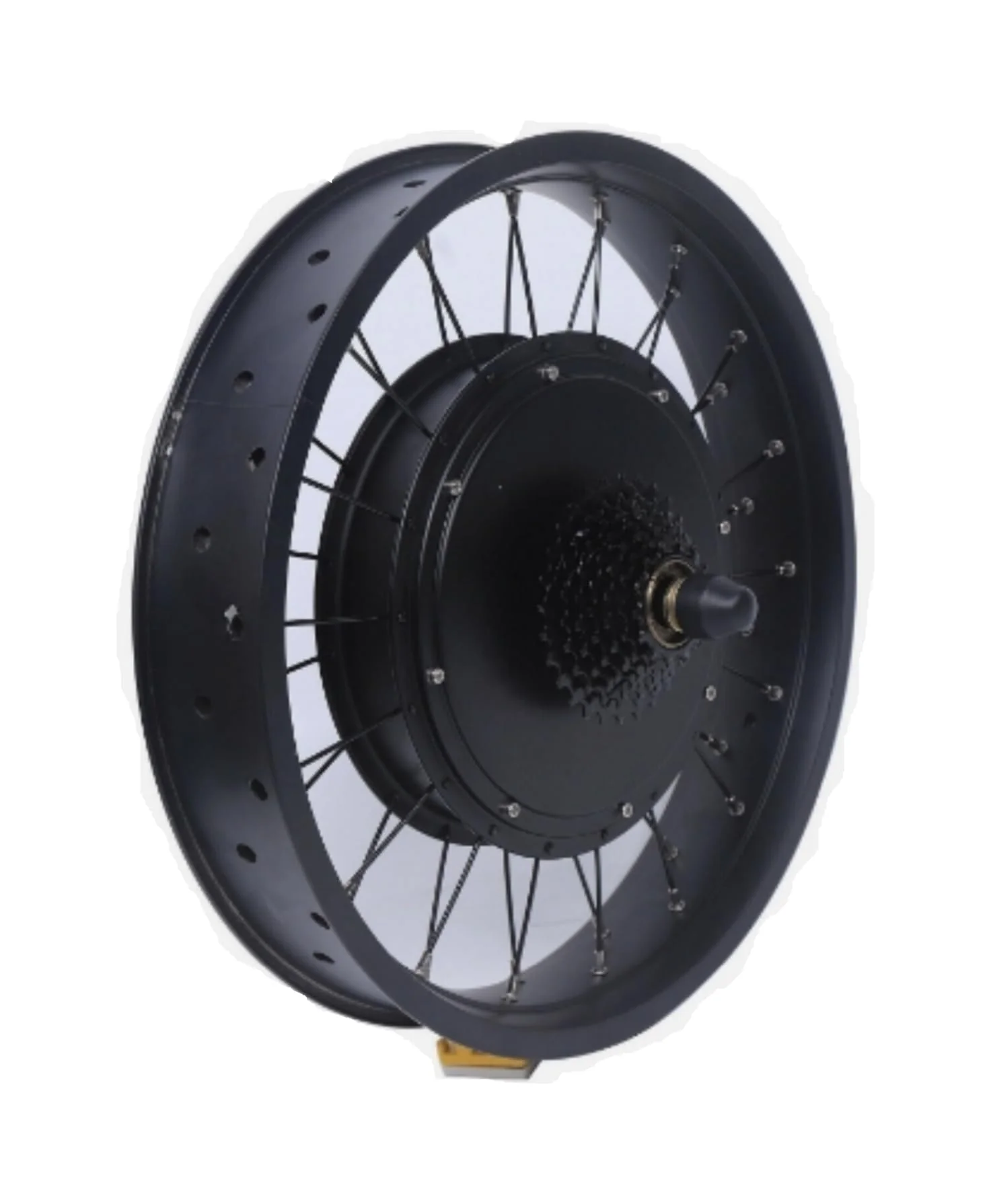 Konfiur 48V 1000W Elektrofahrräder Hub Motor, 20 Zoll Fahrrad Motor Bausatz E-Bike Umbausatz E-Bike Conversion Kit Schwarz mit LCD Display und Hinterradantrieb