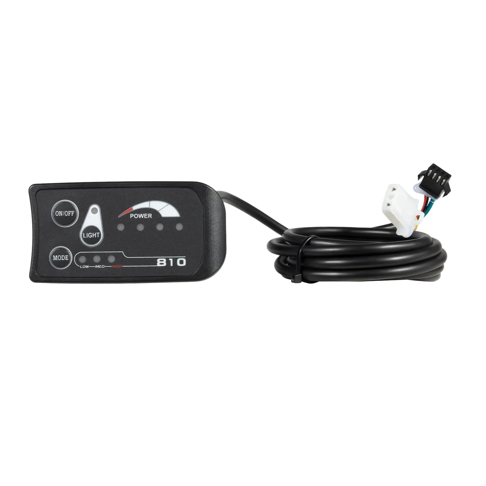 Konfiur 48V 30A E-Bike Umbausatz, 1000W 20 Zoll Ebike Umbausatz mit Akku, 50KM/H Fahrrad Elektromotor Ebike Conversion kit E Bike Nachrüstsatz E Bike Nachrüstsatz mit LED-Anzeige - Image 4