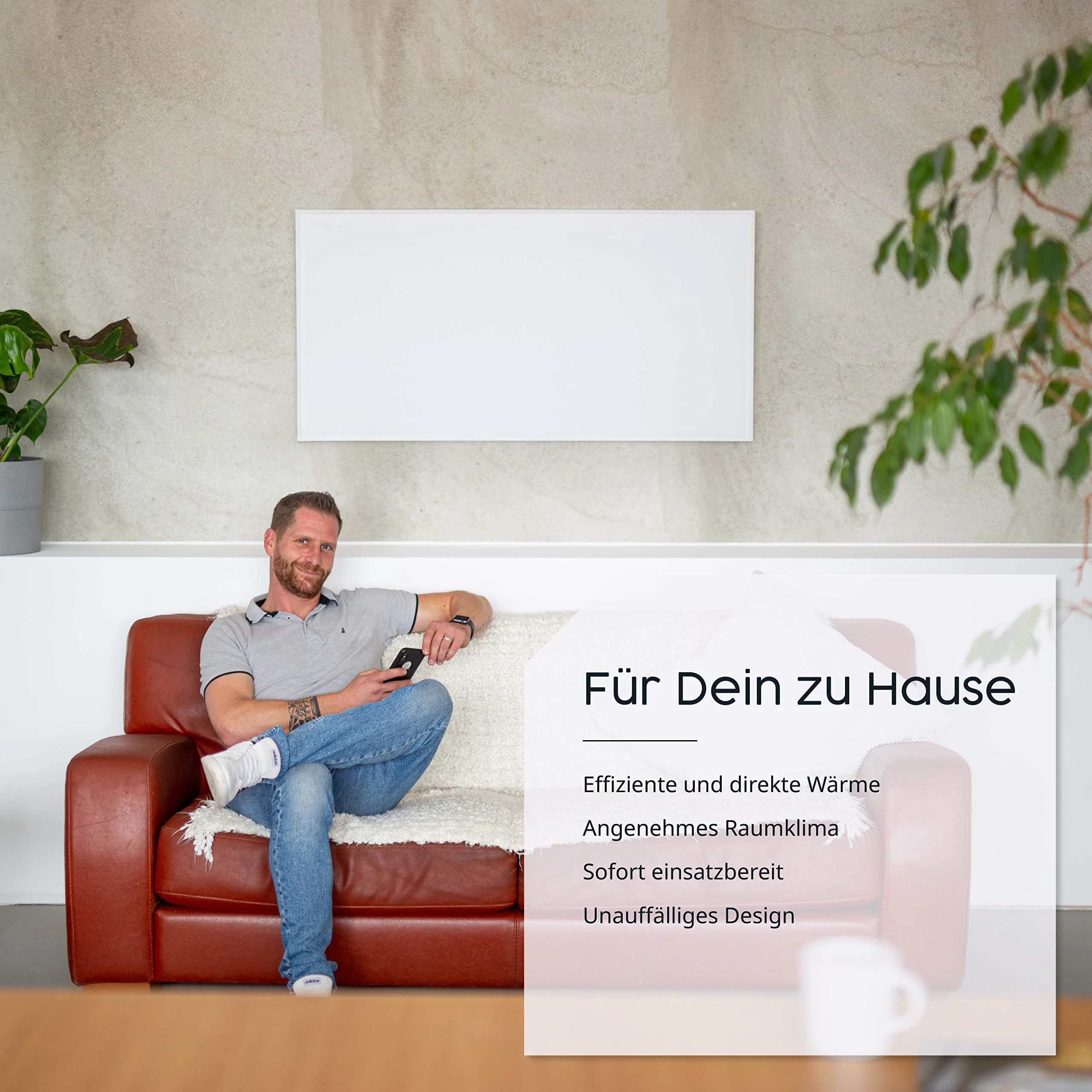 Könighaus Infrarotheizung - 1000 Watt - zur Deckenmontage ✓ Infrarot Deckenheizung ✓ effiziente Elektroheizung ✓ mit TÜV/GS + 5 Jahre Herstellergarantie ✓ Überhitzungsschutz - Image 6