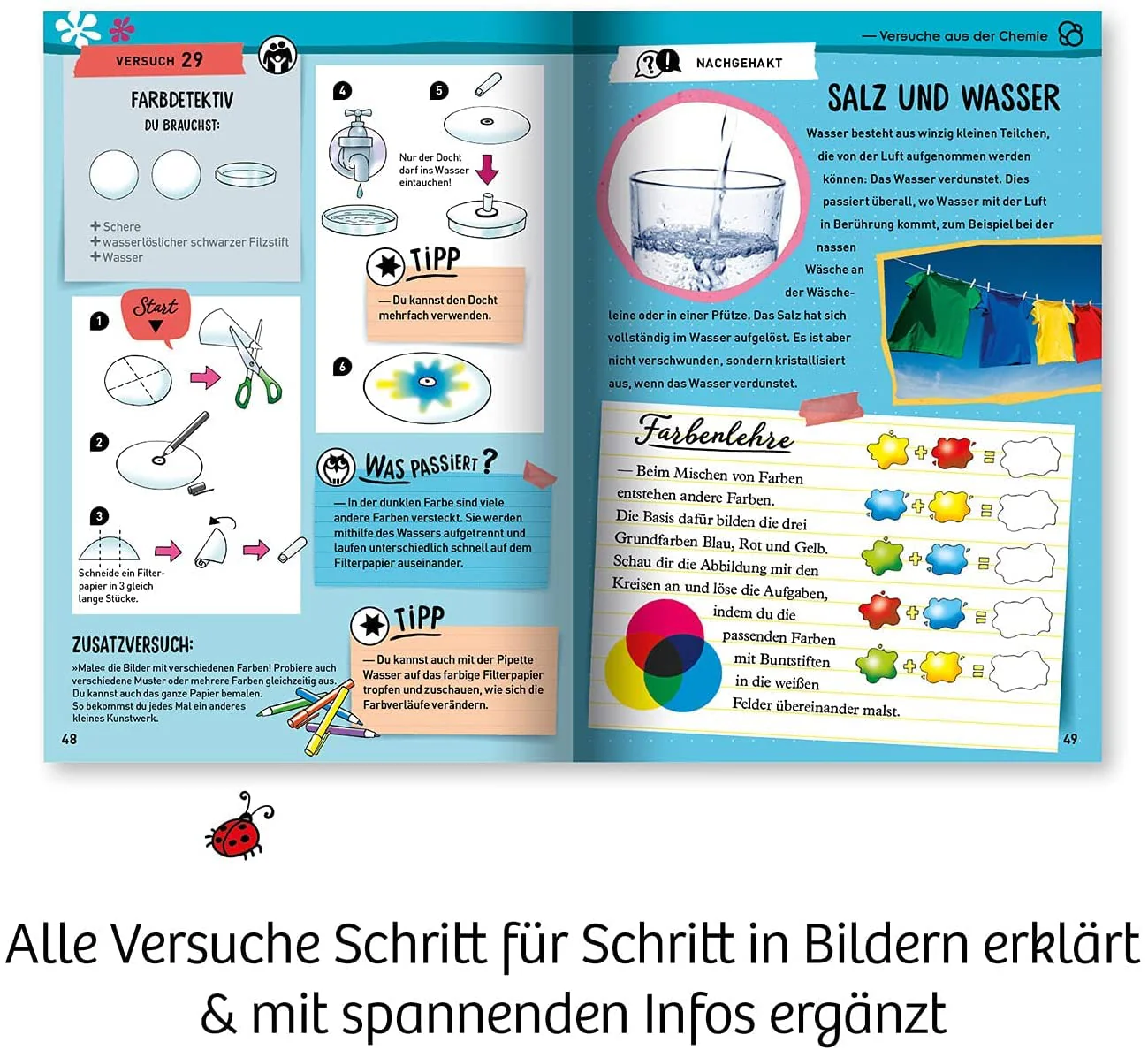 KOSMOS 602284 Mein erster Experimentierkasten Naturgesetze - ganz einfach, Spielerische Experimente für kleine Forscher, Experimentierkasten für Kinder ab 5 Jahre - Image 3