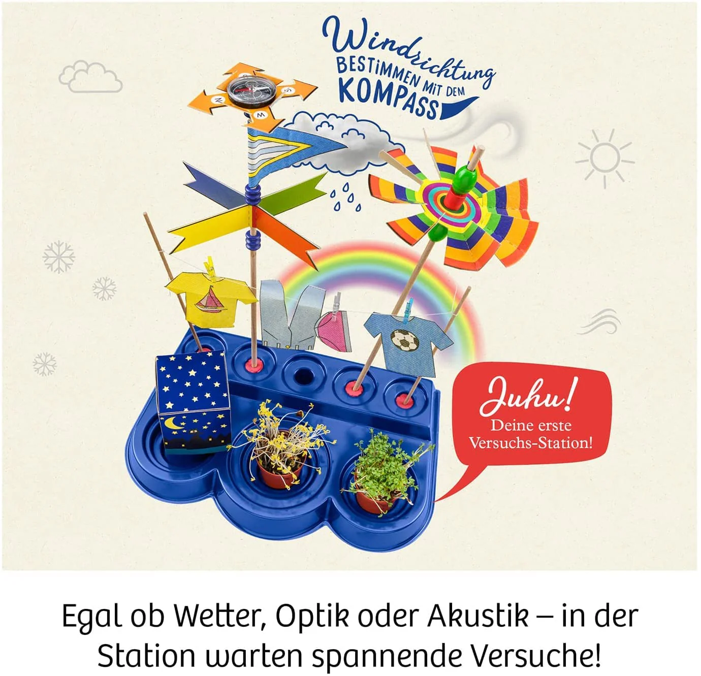KOSMOS 636111 Schülerlabor 1. und 2. Klasse, Grundschule, spannende Experimente zu Natur und Technik, Lernen mit Spaß, am Lehrplan der Schule orientiert, Experimentierkasten für Kinder ab 6-9 Jahre - Image 7