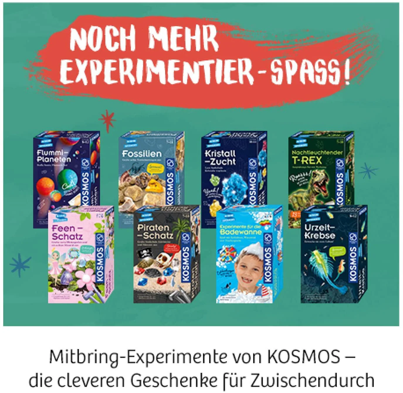 KOSMOS 658038 Meeres-Abenteuer, Grabe die Tiere aus dem versteinerten Meer frei. Mit Muschel-Kettenanhänger, Experimentierset für Kinder ab 7-10 Jahre, Deko, Schmuck, Mitbringsel, kleines Geschenk - Image 2