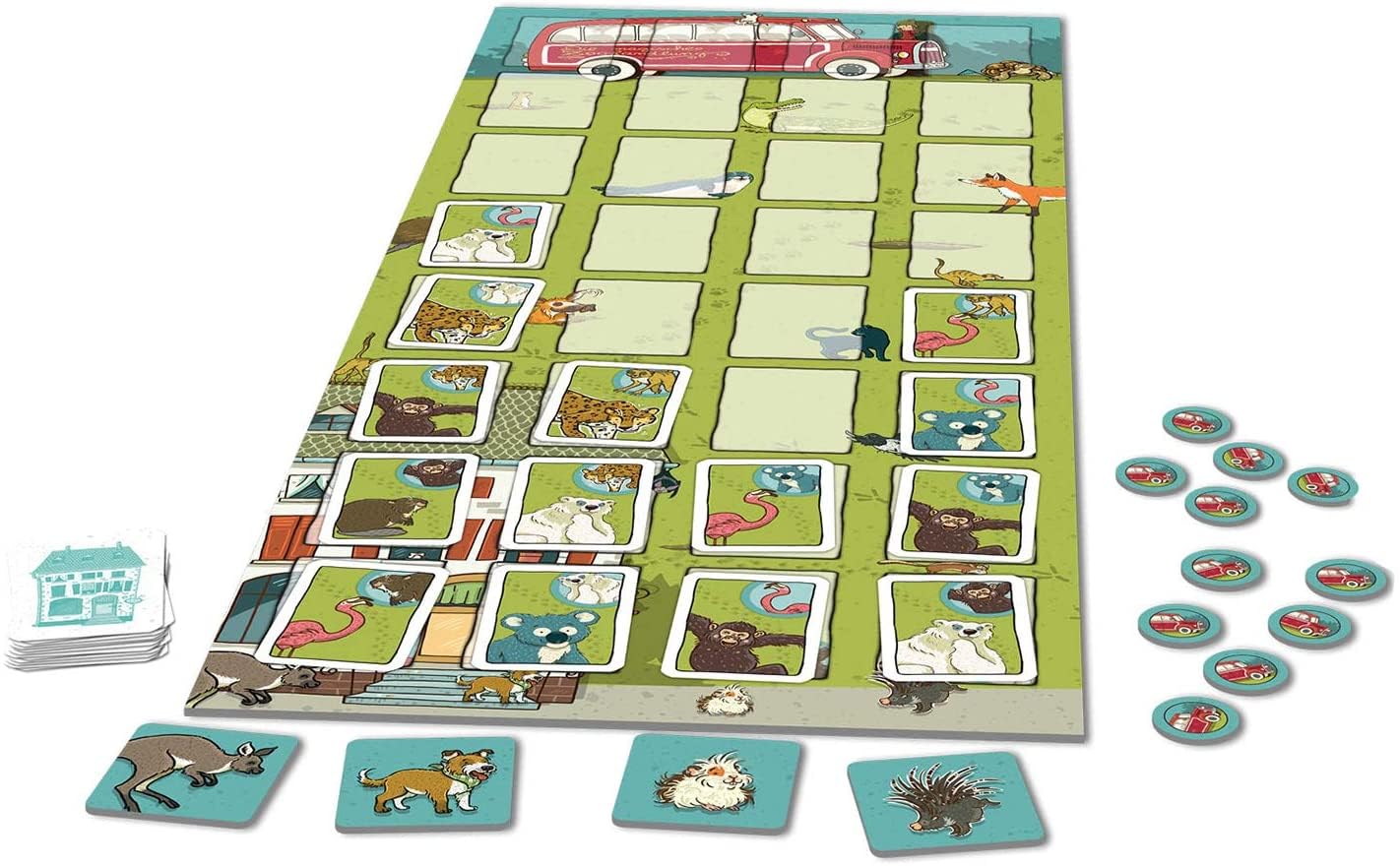 KOSMOS 681005 Die Schule der magischen Tiere - Auf die Plätze, Rasantes Ablege-Spiel, lustiges Kinderspiel ab 7 Jahre, Geburtstagsgeschenk, Mitbringsel - Image 6
