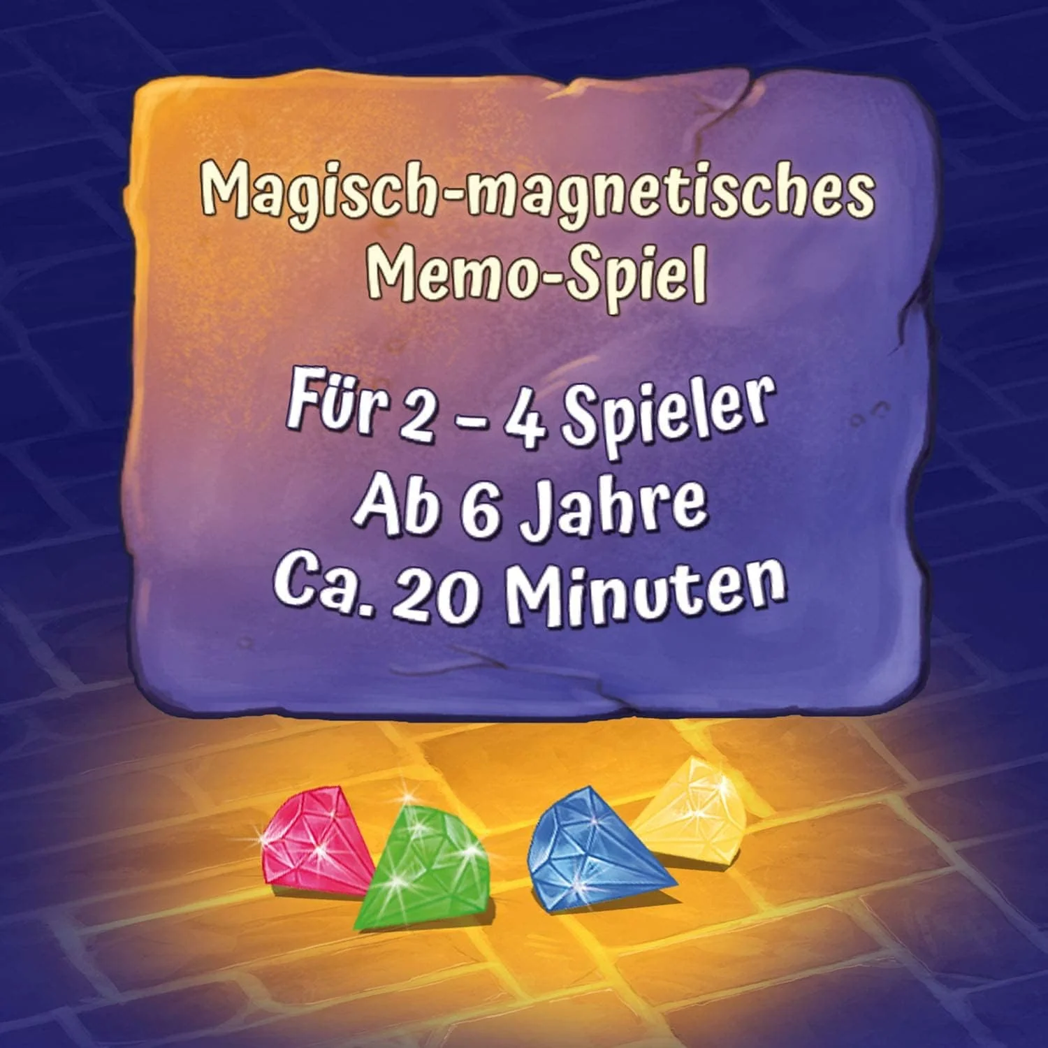 KOSMOS 681036 Raffi Raffzahn - Jagt die Juwelen, spannendes Kinderspiel mit magnetischer Drachen-Figur, Brettspiel für 2-4 Kinder ab 6 Jahren oder für die ganze Familie - Image 2