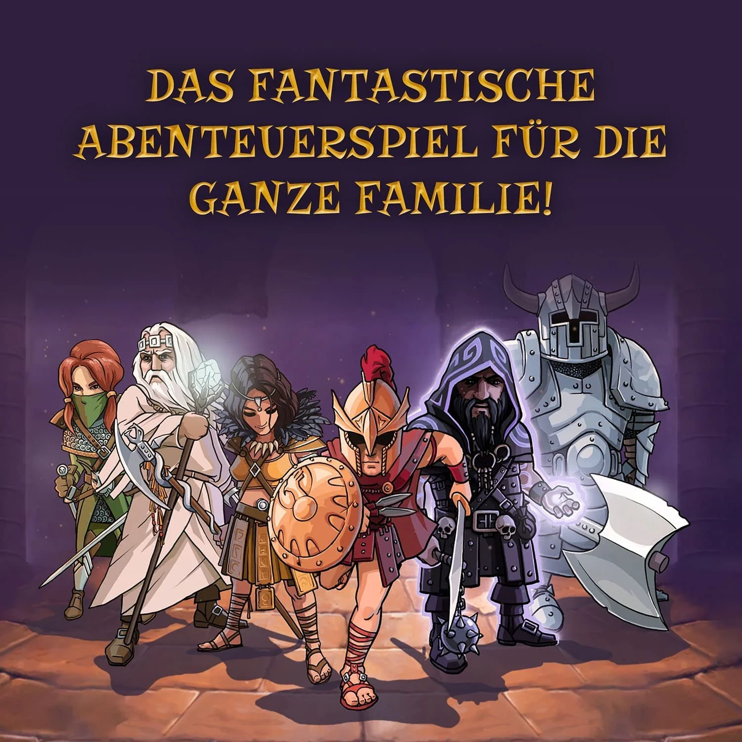 Kosmos 682286 Karak - Das Abenteuer beginnt, spannendes Kinderspiel ab 7 Jahre für 2-5 Personen, Fantasy Abenteuer Spiel, Brettspiel mit Würfeln, deutsche Anleitung, Grey - Image 3