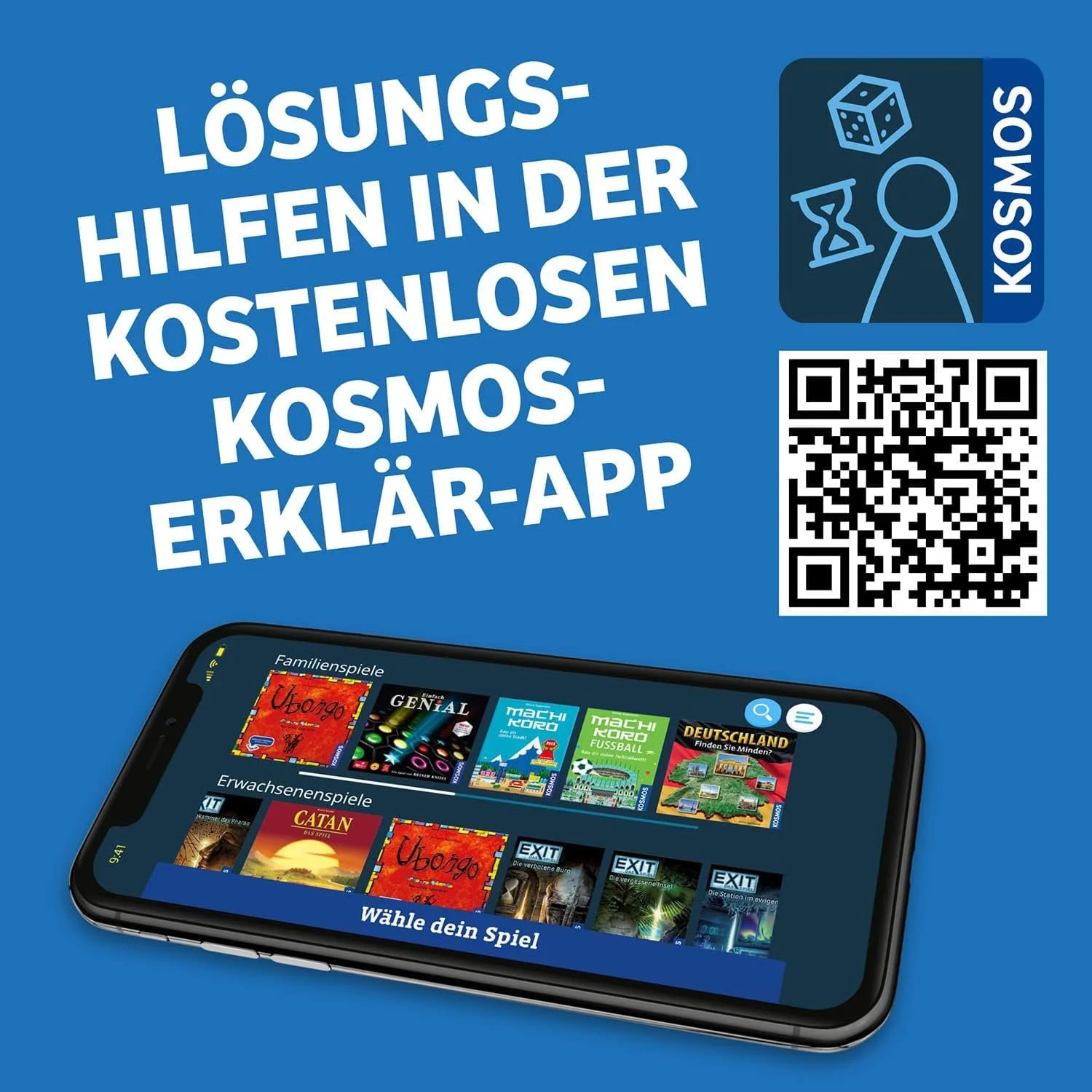 KOSMOS 683092 Ubongo! Classic, Der beliebte Action- und Knobelspaß für die ganze Familie, Der Klassiker im Brett- und Gesellschaftsspiel für 1 bis 4 Personen ab 8 Jahren - Image 2