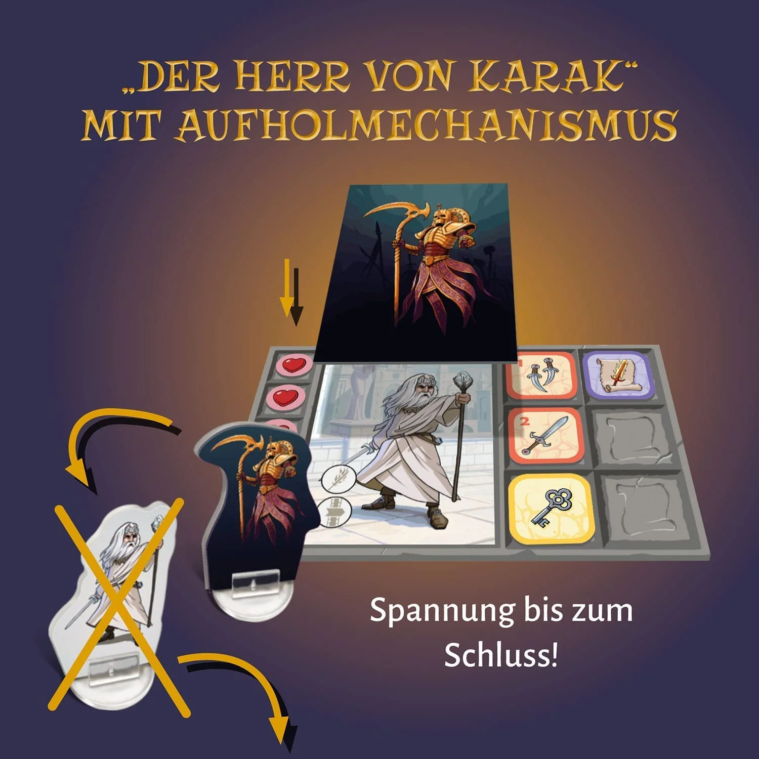 KOSMOS 683252 Karak - Regent - Erweiterung zum Basisspiel Karak, spannendes Kinderspiel ab 7 Jahre für 2-5 Personen, Fantasy Abenteuer Brettspiel, mit Würfeln, deutsche Anleitung, Gesellschaftsspiel - Image 2