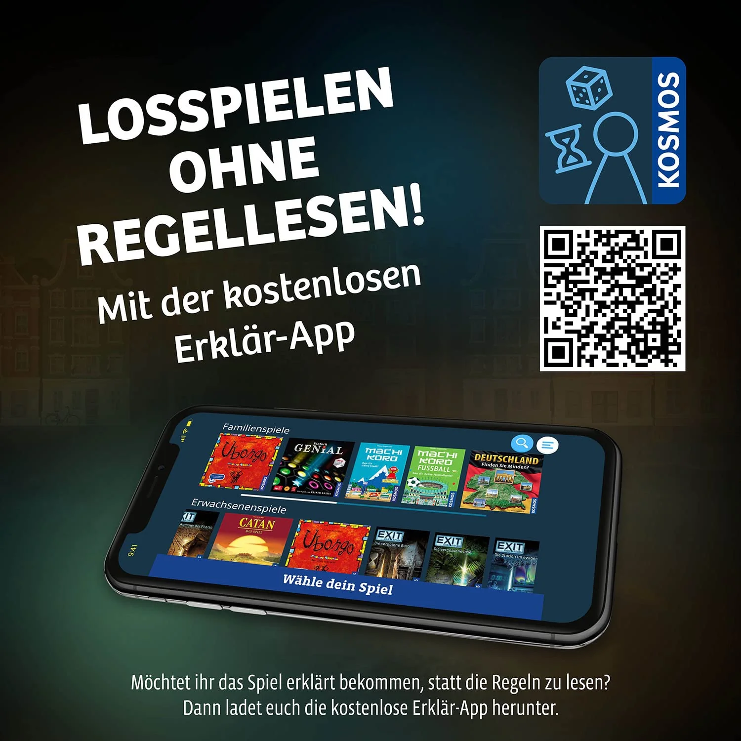 KOSMOS 683696 EXIT - Das Spiel - Die Jagd durch Amsterdam, Level: Fortgeschrittene, Escape Room Spiel, EXIT Game für 1-4 Spieler ab 12 Jahre, EIN einmaliges Gesellschaftsspiel - Image 2