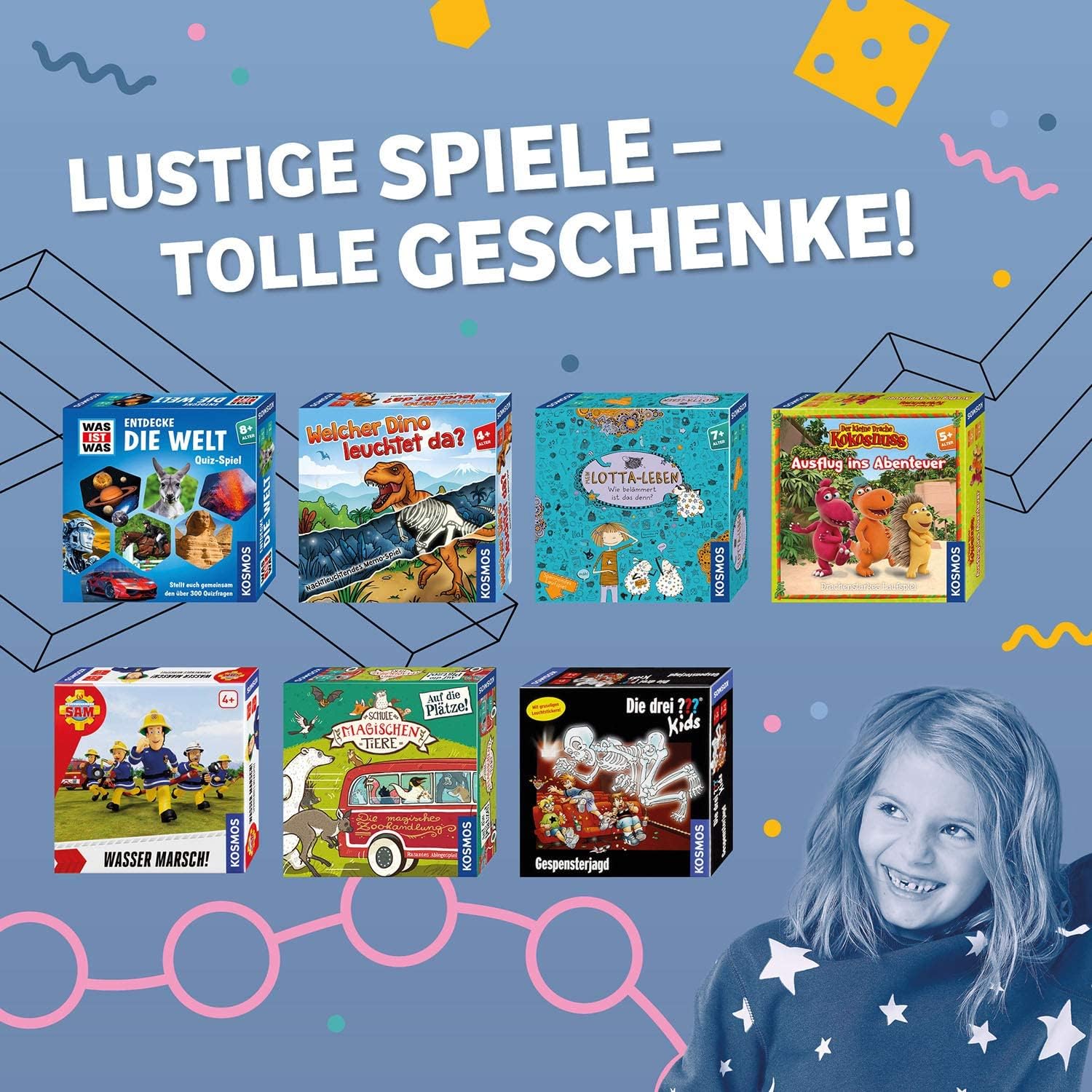 KOSMOS ‎687748 was ist was Entdecke die Welt, Quiz-Spiel, über 300 Quiz-Fragen, kooperatives Wissensspiel für Kinder und Jugendliche ab 8 Jahre, Rate-Spaß, Familienspiel - Image 2