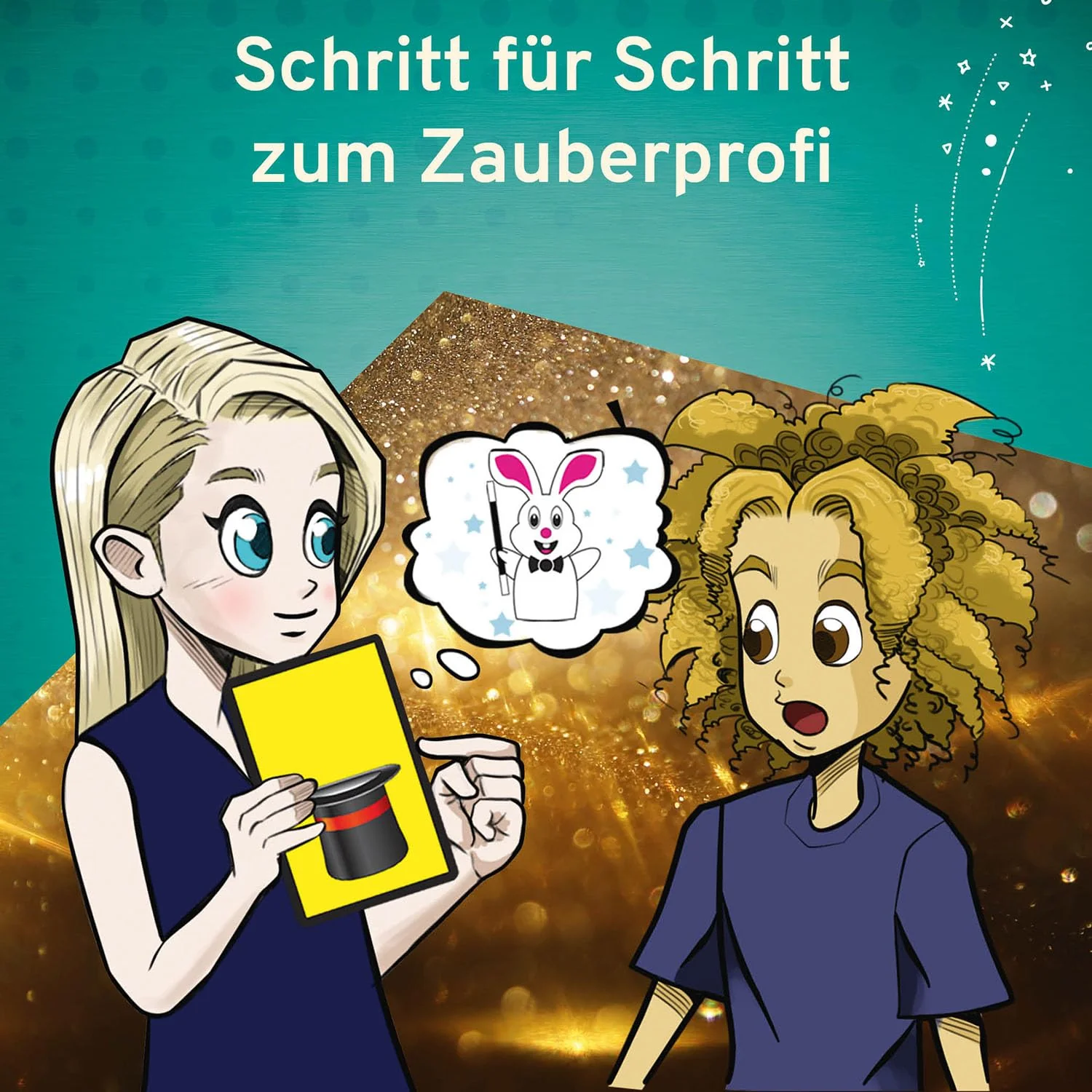 Kosmos 694333 Magic Junior - Mein erster Zauberkasten, Zauberkasten für Kinder ab 6 Jahre, kinderleicht Zaubertricks Lernen Dank Comic-Anleitung - Image 2