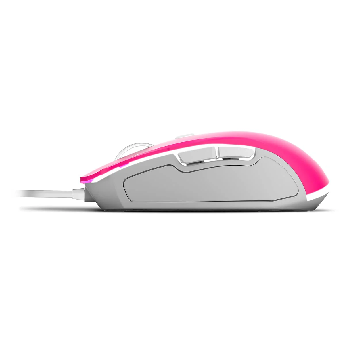 KROM Maus und -Mausunterlage Barbie Edition Kandy - Weiße LED-Membrantastatur, Maus optischem Sensor 6400 DPI, Mause-Matte hat eine Gummibasis, Italienisch Layout, pink - Image 14