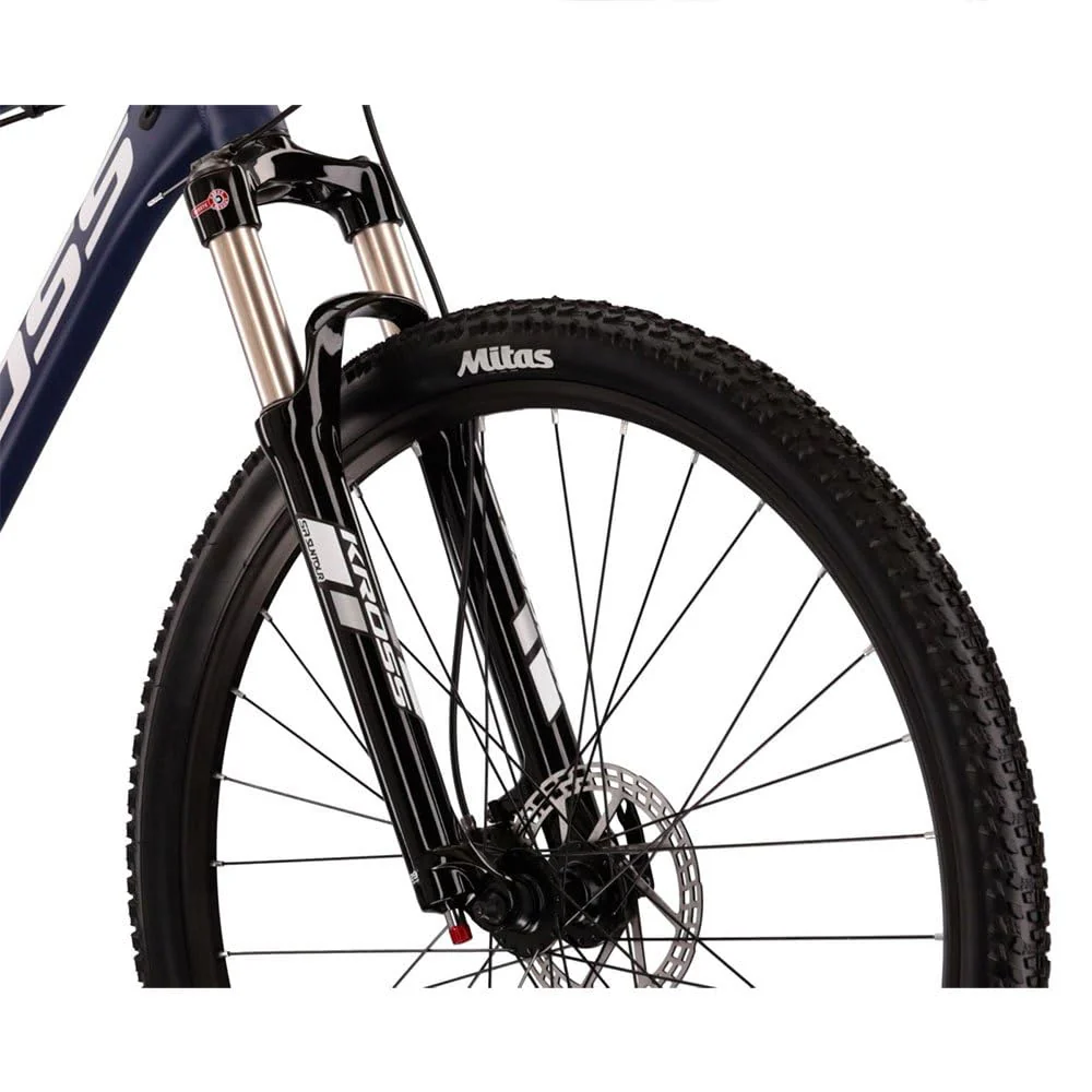 KROSS Hexagon 8.0 Mountainbike S Rahmen 29 Zoll Räder Scheibenbremse, Shimano 24 Gang-Schaltung Hardtail Fahrrad Schwarz Grau Weiß, Extra breit - Image 4