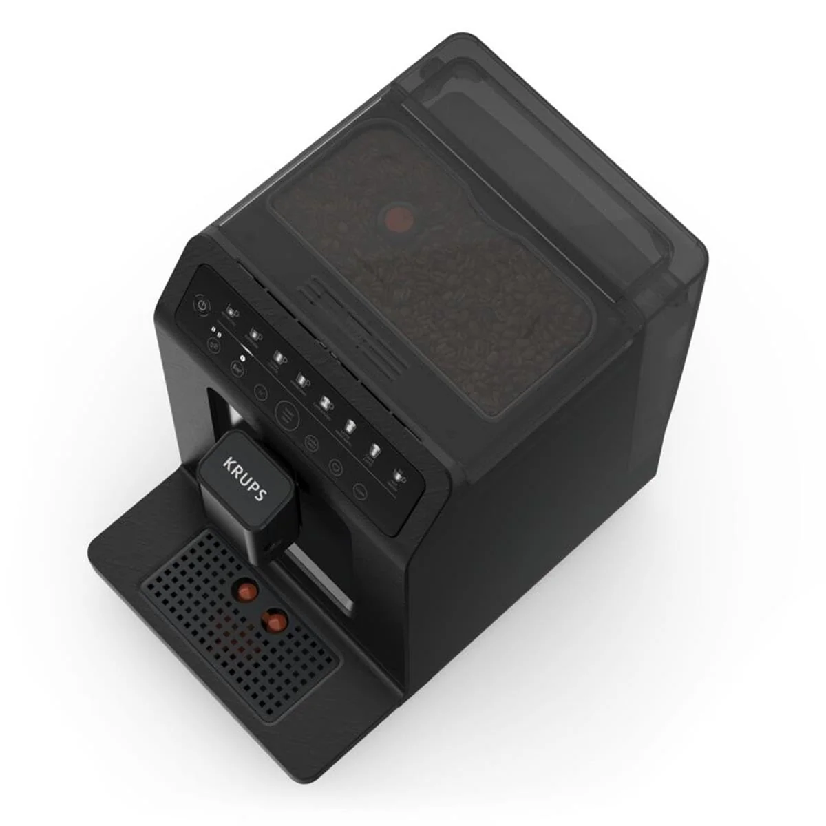 Krups EA897B Evidence ECOdesign Kaffeevollautomat, automatische Espresso & Cappuccino-Funktion, Quattro Force Technologie, One-Touch Tassen mit Milch, 8 Voreinstellungen, Milchsystem, 1450W - Image 3