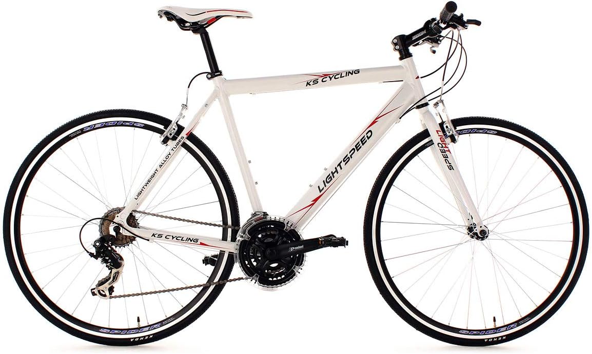 KS Cycling Fitnessbike 28'' Lightspeed weiß Alu-Rahmen RH 54 cm