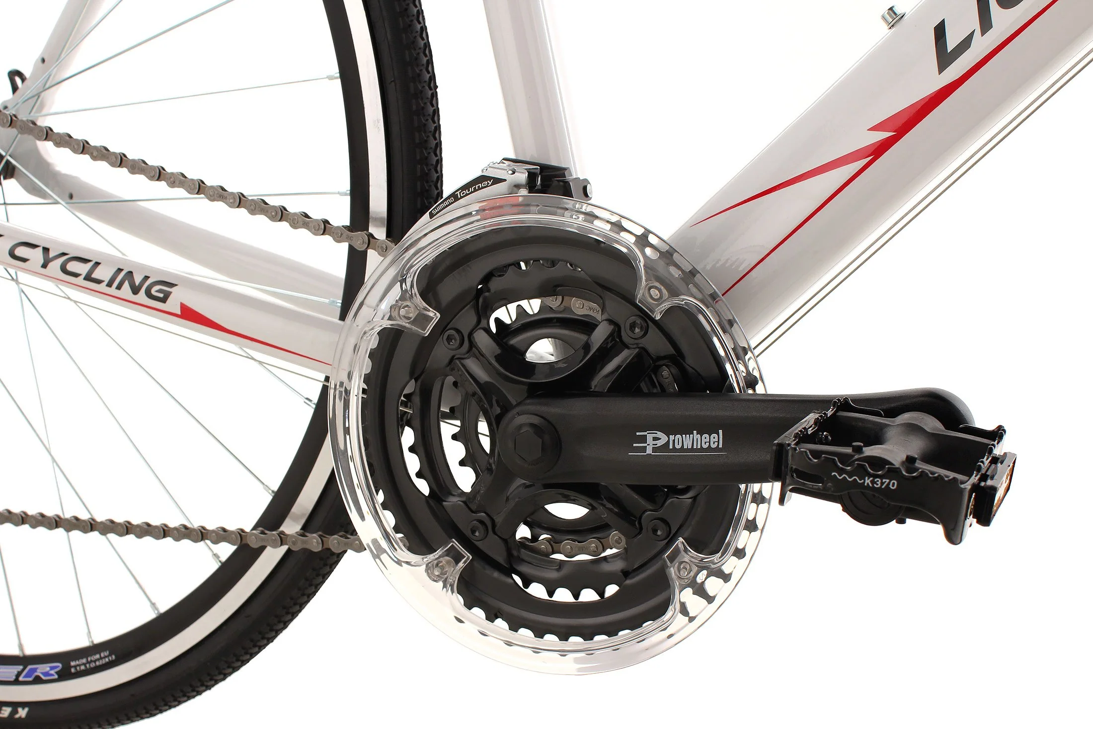 KS Cycling Fitnessbike 28'' Lightspeed weiß Alu-Rahmen RH 54 cm - Image 8