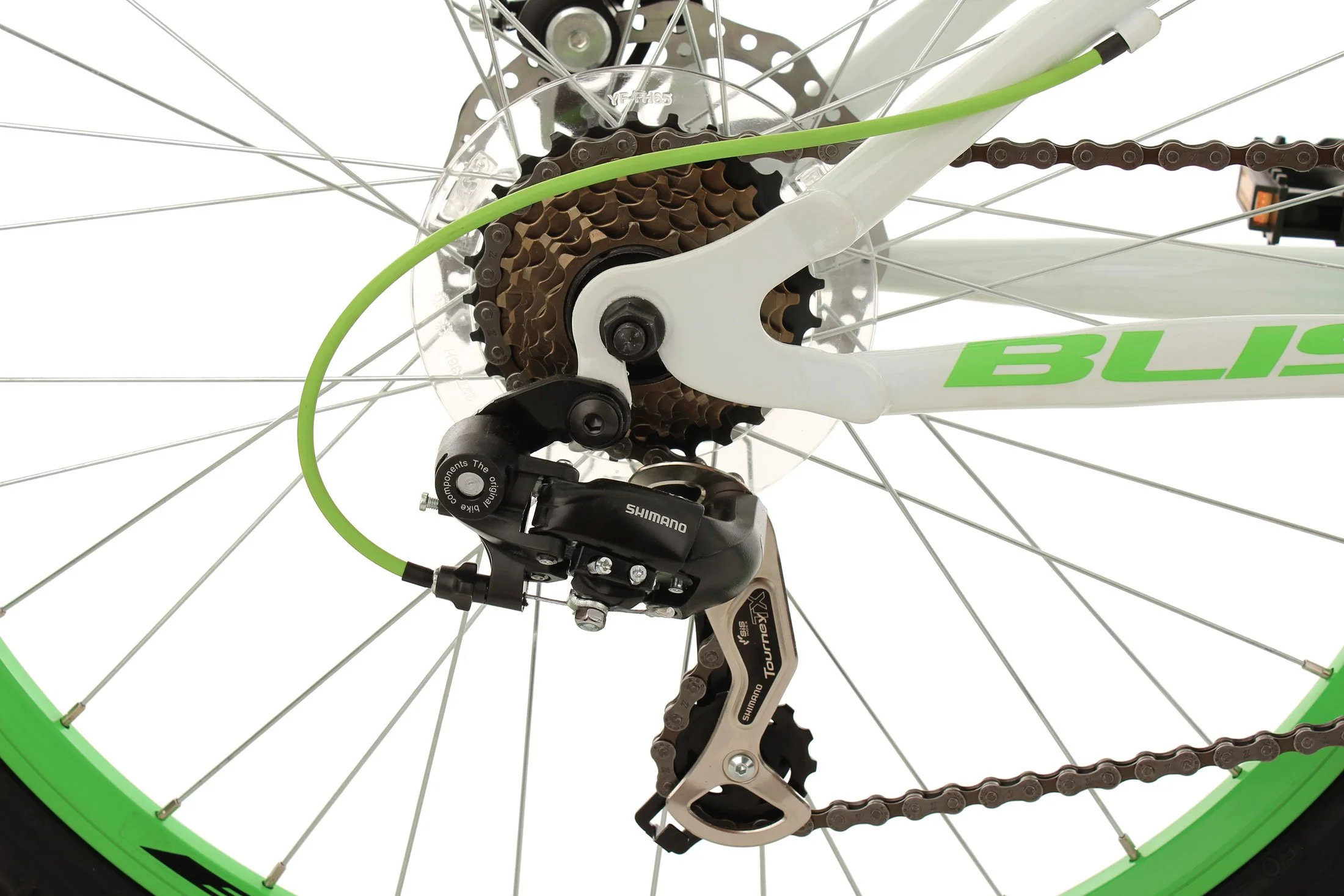 KS Cycling Mountainbike MTB Fully 26'' Bliss weiß-grün RH 47 cm - Image 8
