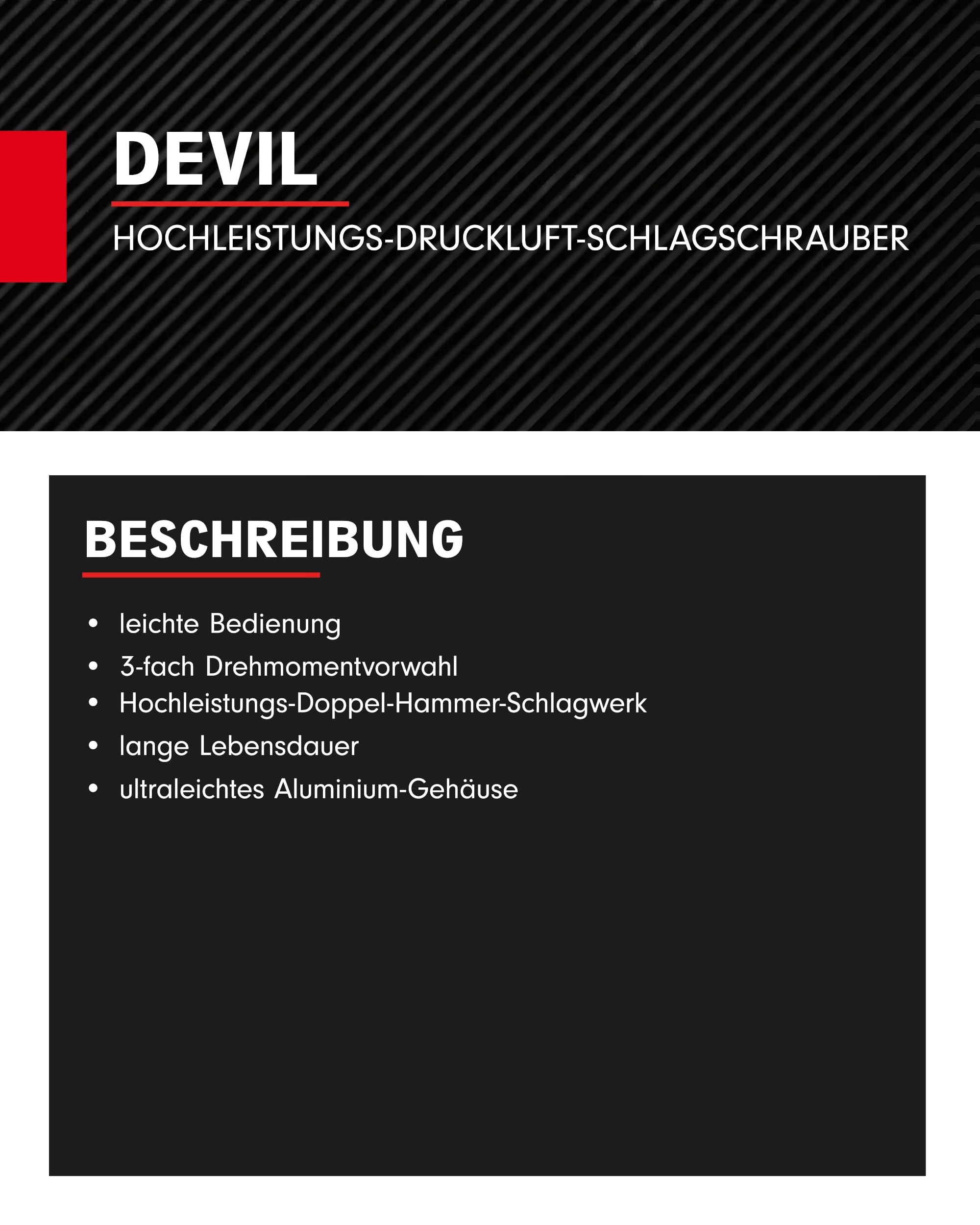 KS Tools THE DEVIL Schlagschrauber Druckluft 515.1200 I Druckluft Schlagschrauber mit praktischem Umschalthebel L/R I Hochleistungs-Doppel-Hammer-Schlagwerk - Image 7