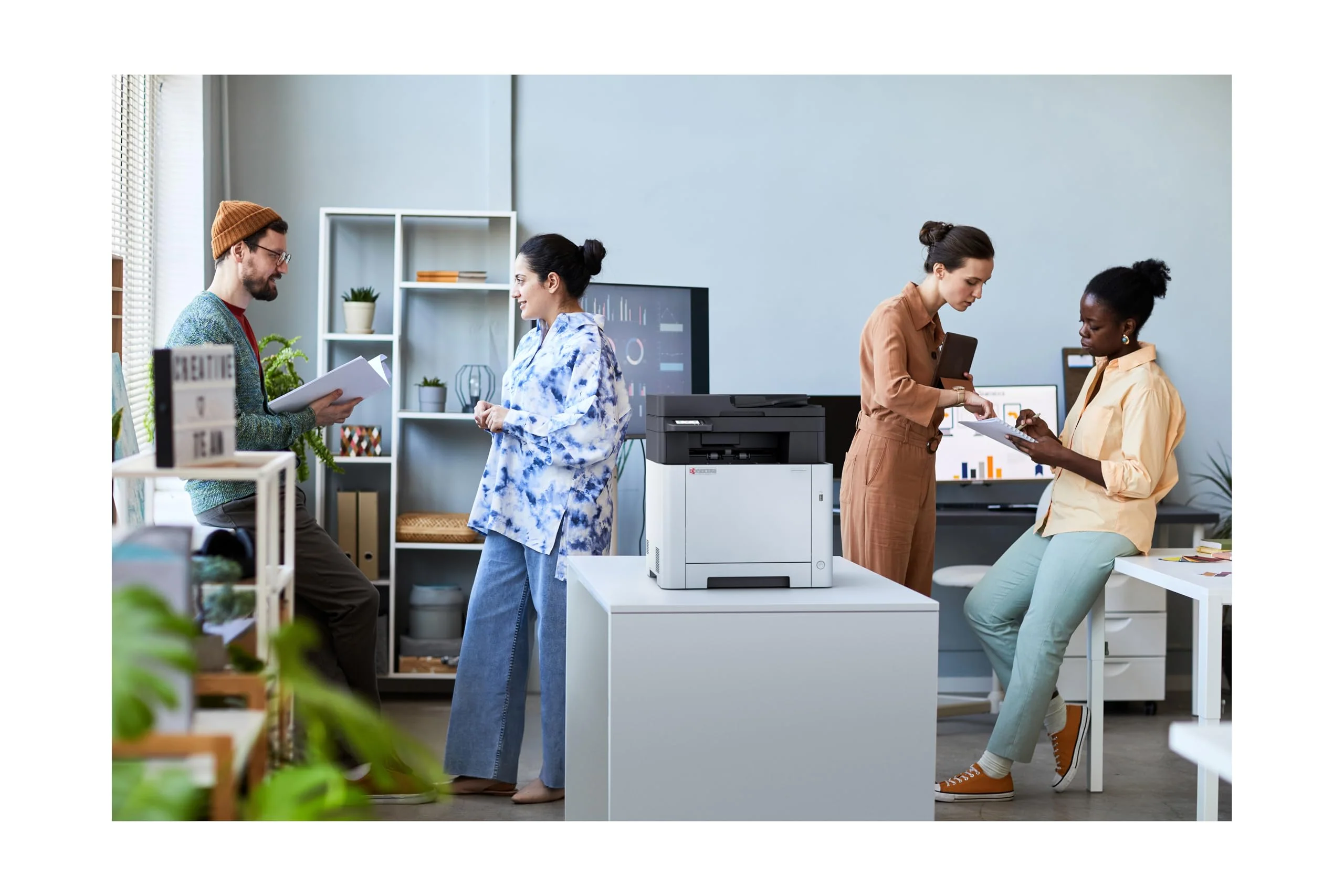 Kyocera Ecosys MA2600cfx Farblaserdrucker Multifunktionsgerät: Drucker Scanner Kopierer, Faxgerät. Multifunktionsdrucker inkl. Mobile-Print-Funktion. - Image 6