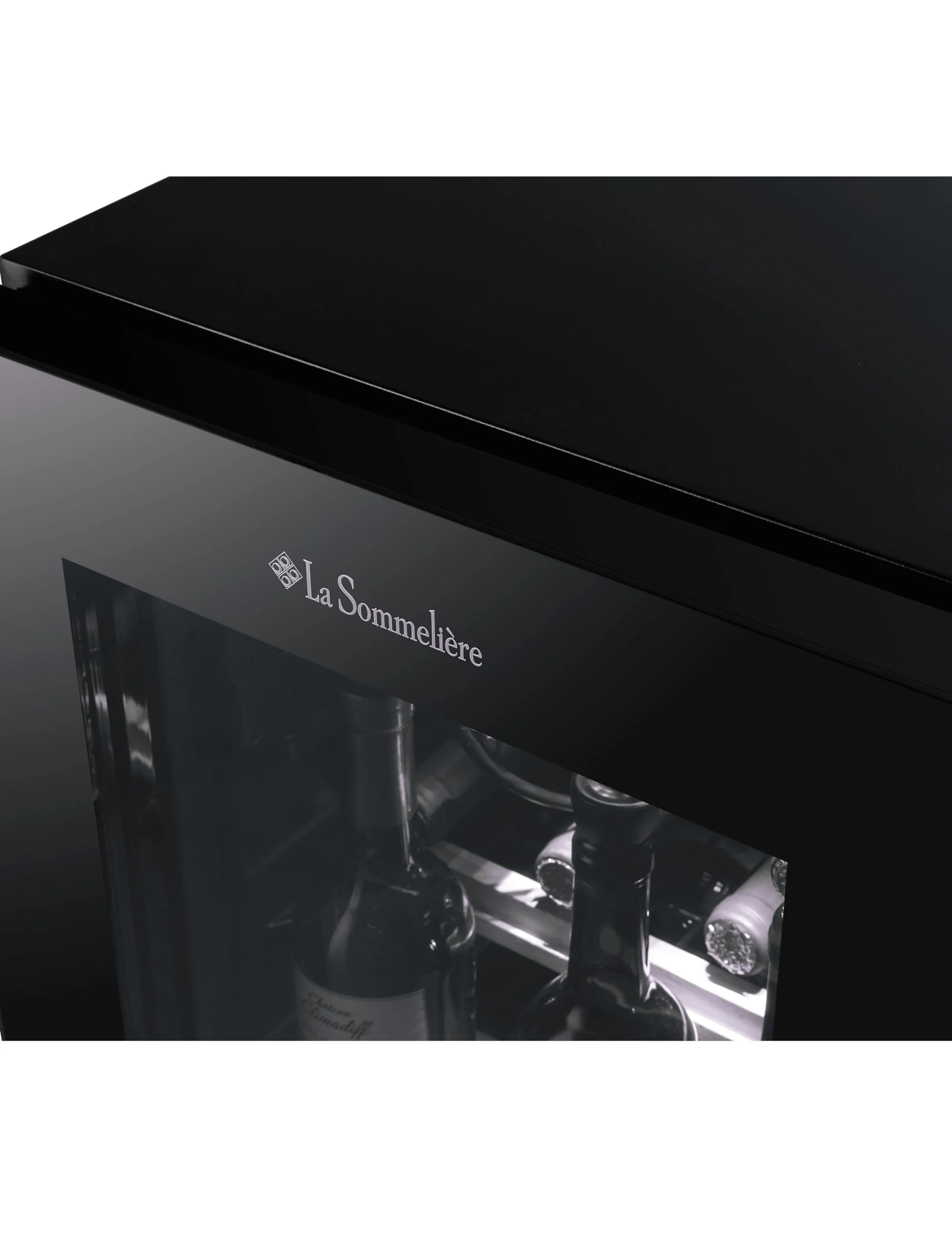 La Sommeliere - Weinkühlschrank LS38BLACK, 38Flaschen, Temperier-Servier-Weinschrank, Glastür aus UV-undurchlässigem Glas, Temperaturbereich von 5°C bis 20°C, freistehend - Image 2