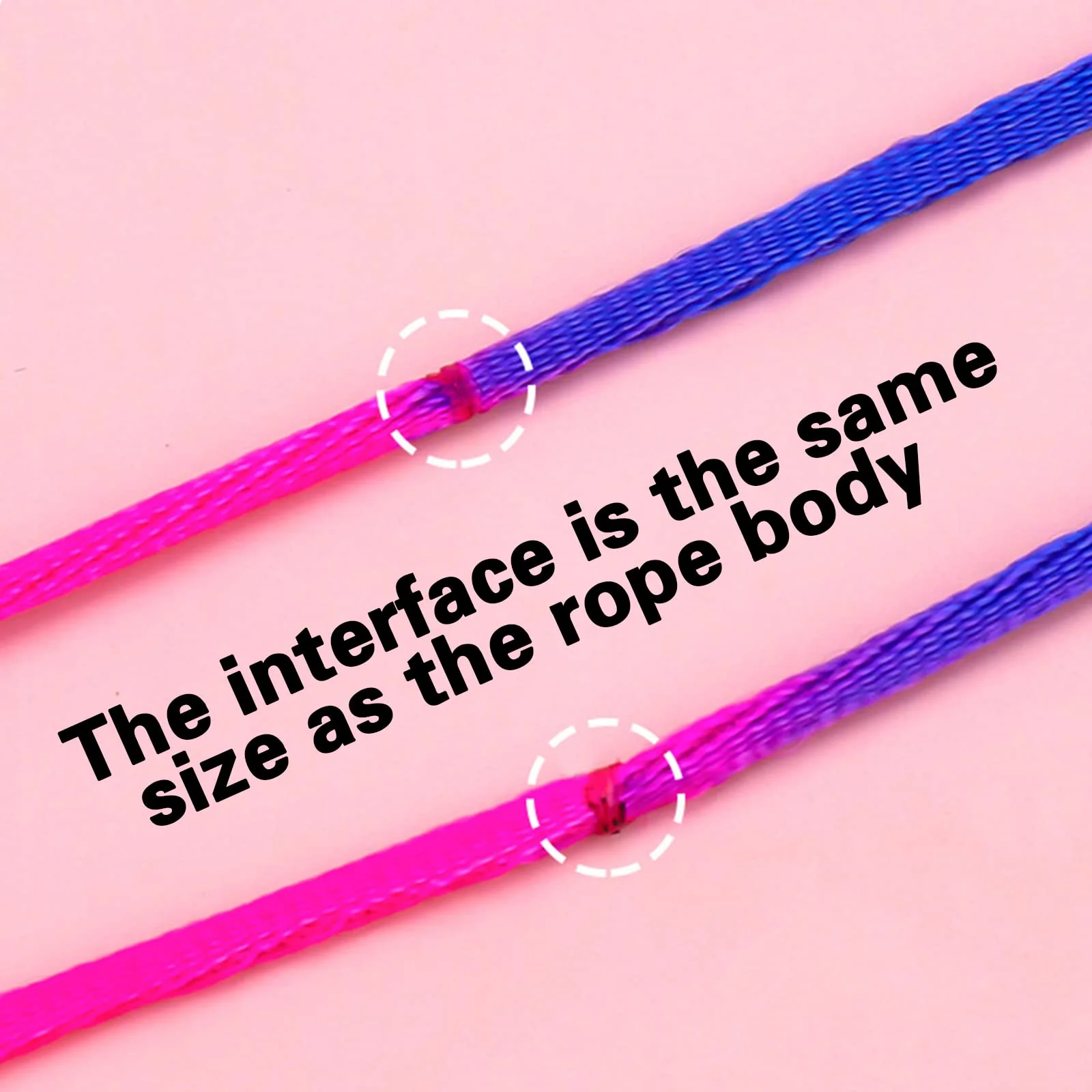 LABUYI 2 Pcs Fingertwist,Fadenspiel,Fingerspiele,Fingertwist Mit Anleitung,Flexibles Fadenspiele,Rainbow Rope,Ideal Als Kleines Geschenk, Mitgebsel Und Für Den Schulhof,Länge 160cm - Image 5