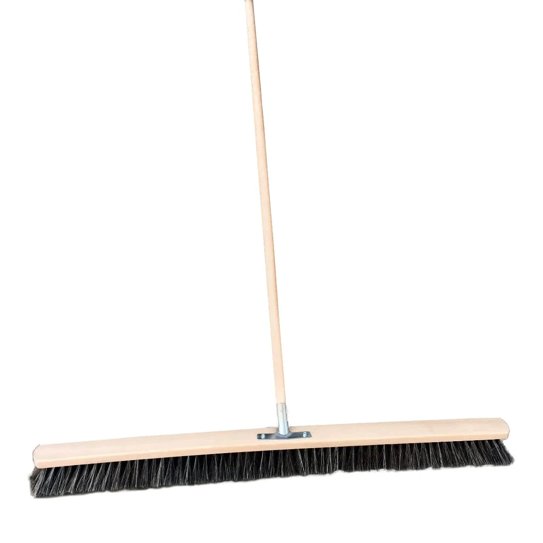 laguz Straßenbesen 100cm breit Besen Saalbesen Kehrbesen mit Buchestiel 150cm - Image 3