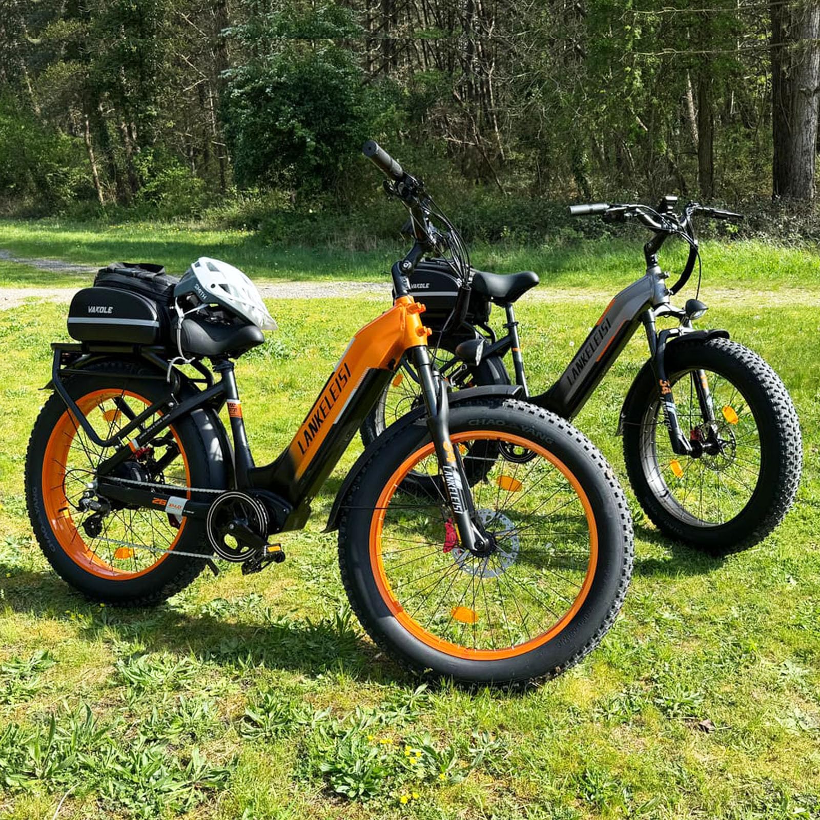 LANKELEISI E Bike Herren Elektrofahrrad mit 26X4.0 Fat Tire, 48V 20Ah Wechselakku, Reichweite bis zu 150KM, 7-Gang-All-Terrain Fat Bike für Schnee, Trail & Strand - Image 8