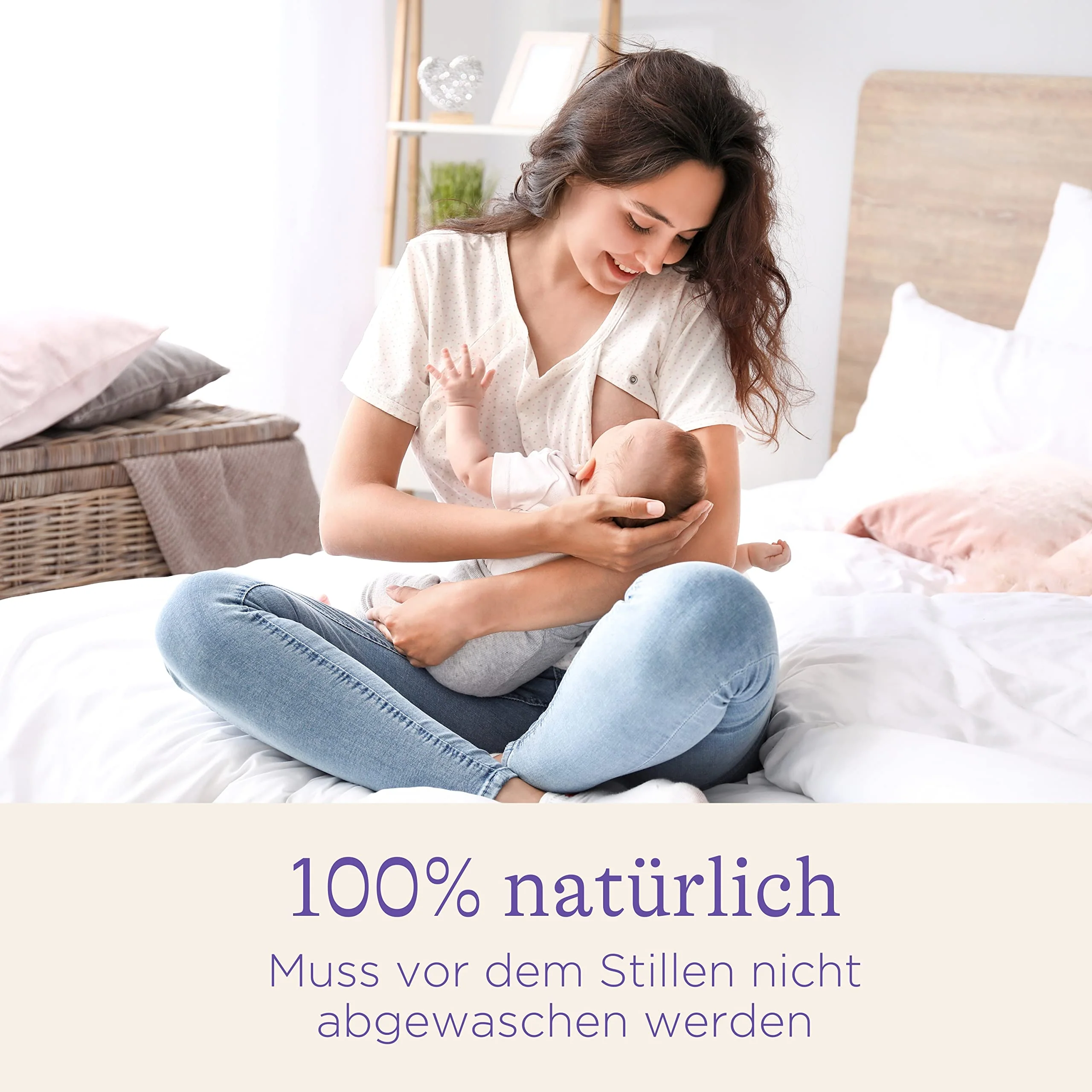 Lansinoh HPA Lanolin Brustwarzensalbe, 40 ml - 100 % natürlich & klimaneutral - beruhigt & schützt beanspruchte Brustwarzen - Image 5