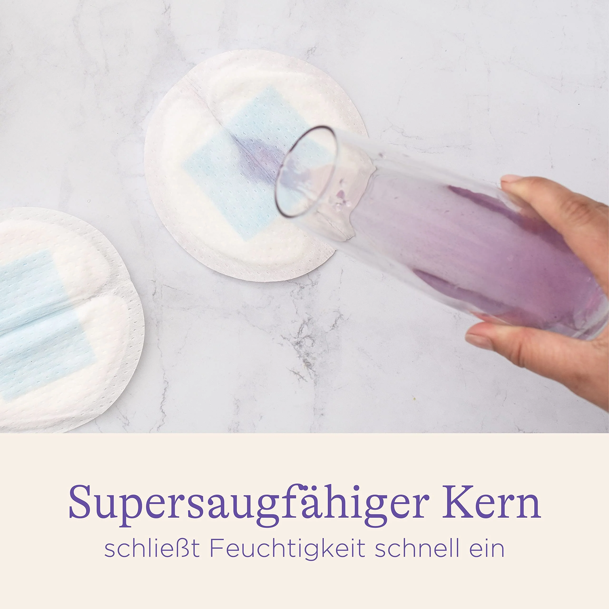 Lansinoh Stilleinlagen Blue Lock, 100 Stück - saugfähiger Kern, komfortabel & auslaufsicher - Image 6