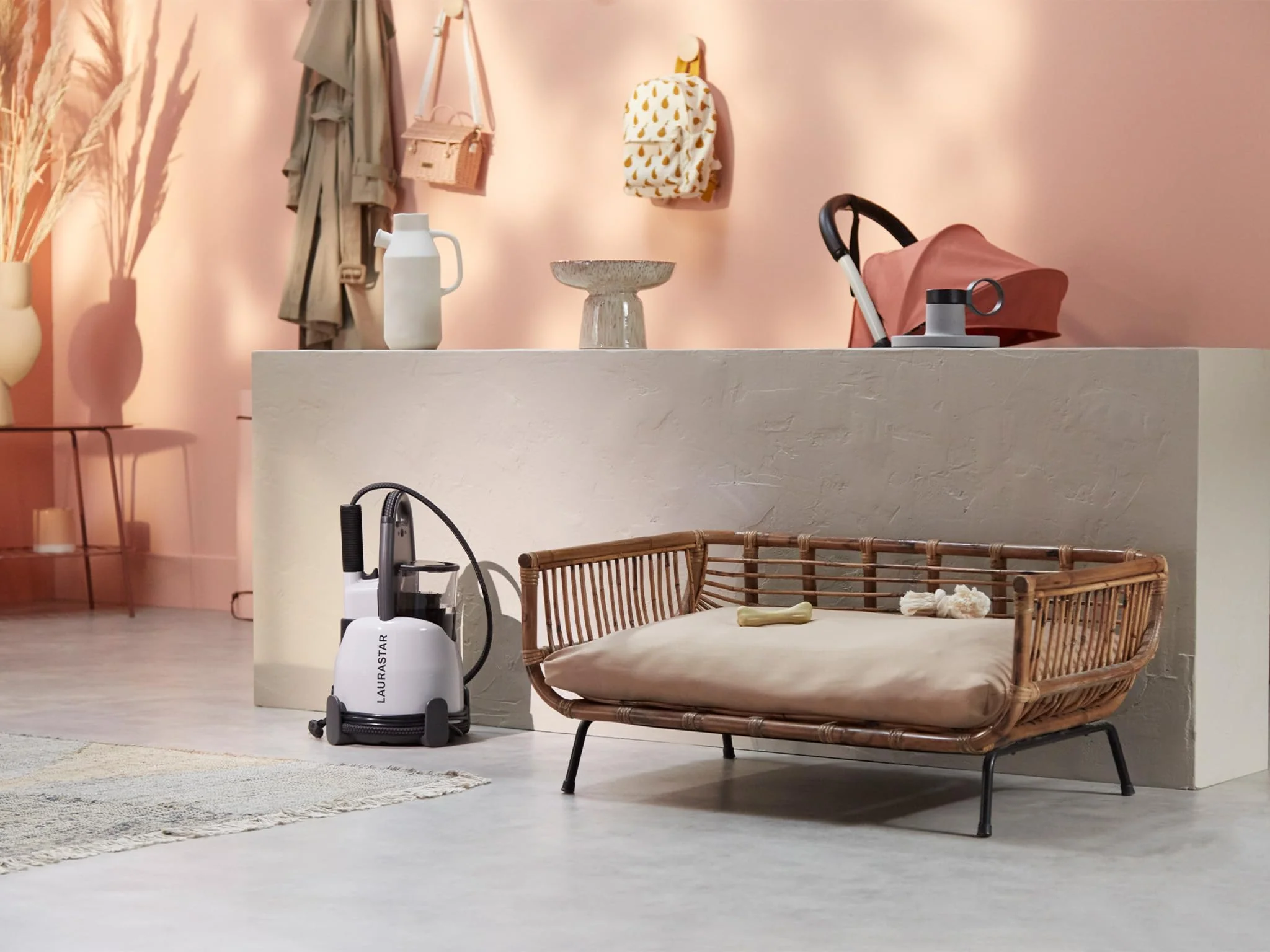 Laurastar IZZI, 2-in-1-Steamer, Entknittert und Desinfiziert, Vernicht Bakterien, Plize, Bettwanzen und Milben, effiziente, schnelle und natürliche Lösung - Image 2