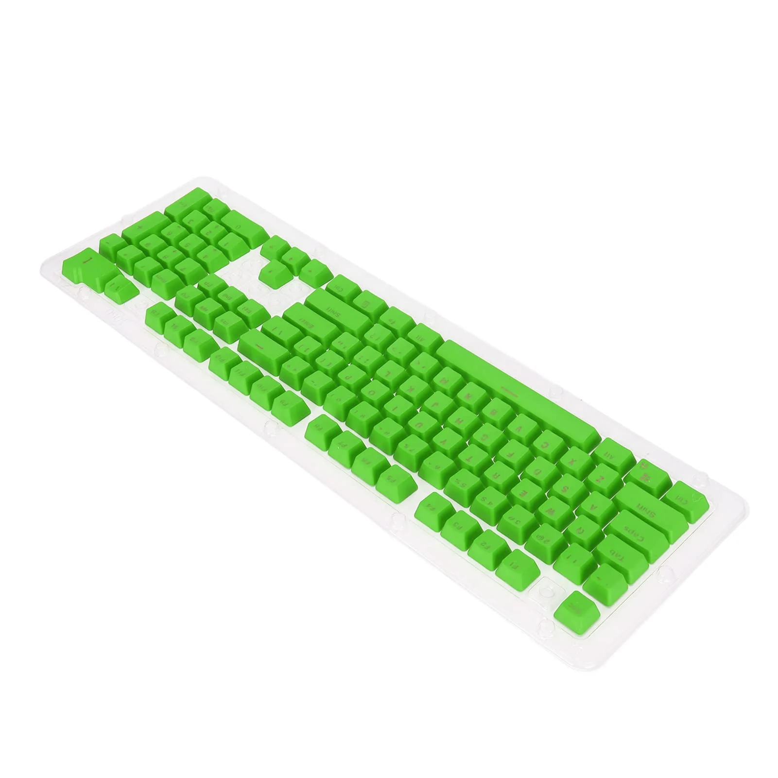 LBEC PBT-Tastaturkapseln, 2-Farben-Spritzguss, öLbestäNdige Beschichtung Ergonomische Tastaturen Speziell FüR Mechanische Tastaturen (Käse grün) - Image 6