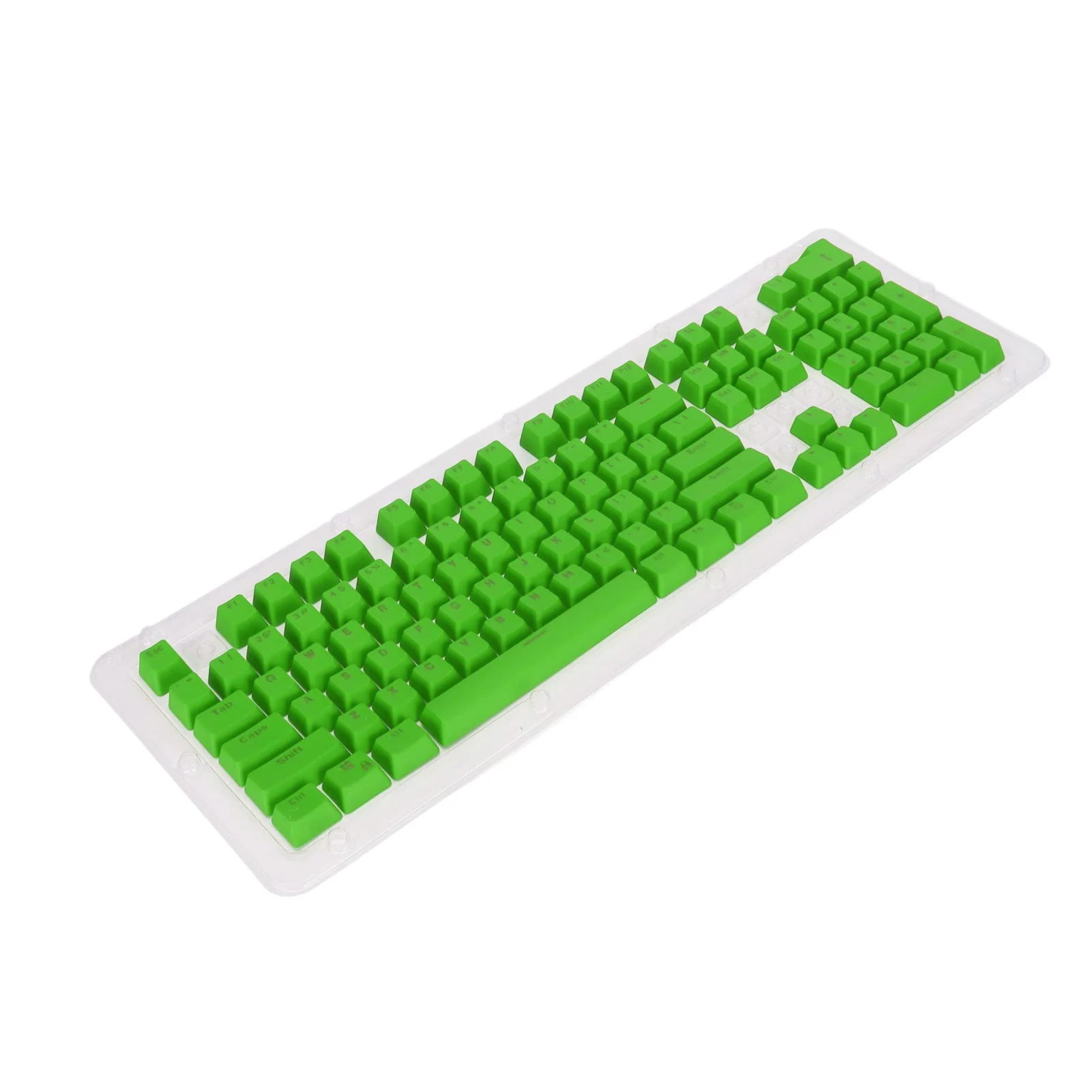 LBEC PBT-Tastaturkapseln, 2-Farben-Spritzguss, öLbestäNdige Beschichtung Ergonomische Tastaturen Speziell FüR Mechanische Tastaturen (Käse grün) - Image 7