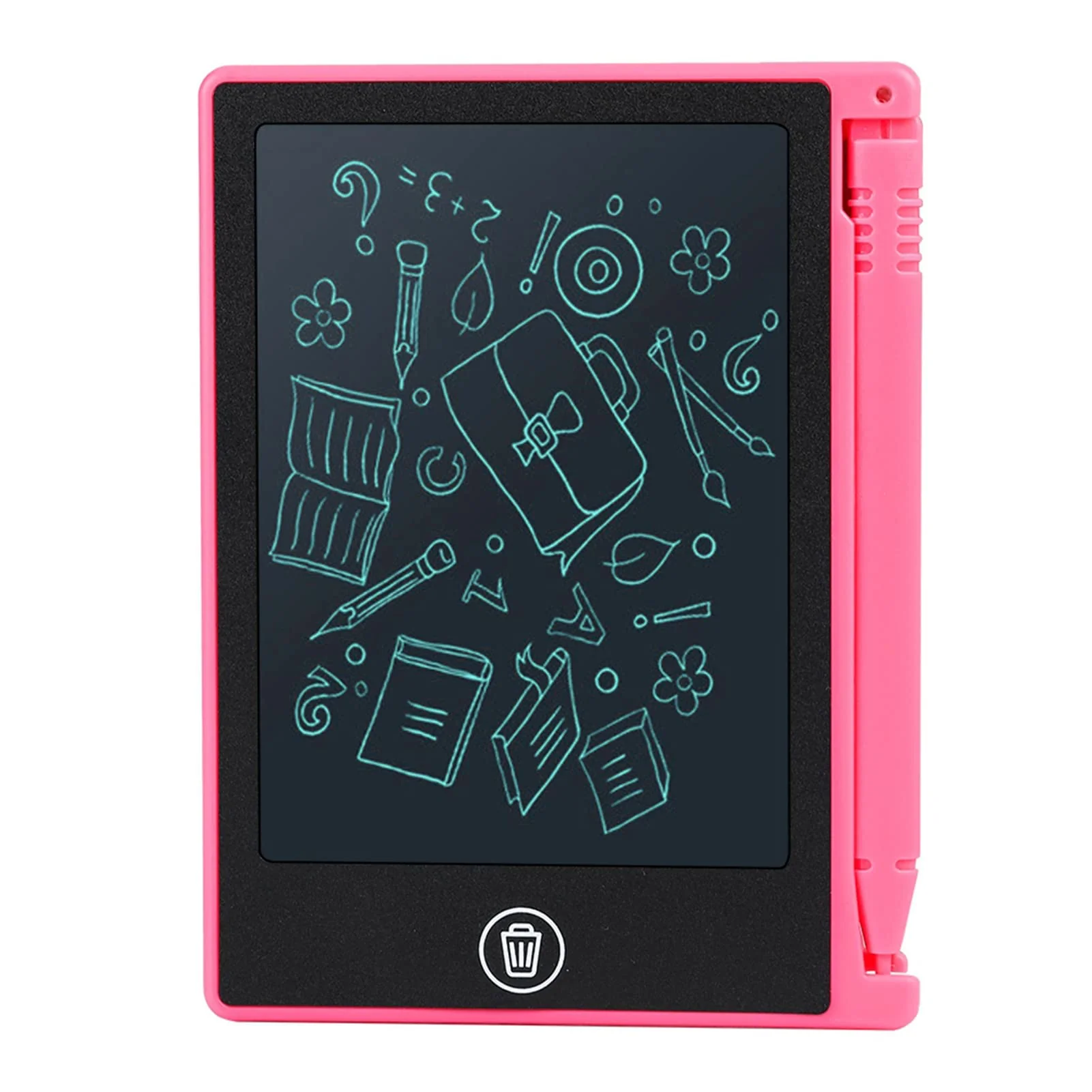 LCD-Zeichentablett für, Zeichenblock mit Pädagogischen Schreibblöcken, LCD-Zeichentabletts, Zeichentablett für, Kleinkinder, Jungen oder Mädchen ab 3 Jahren (Rot) - Image 4
