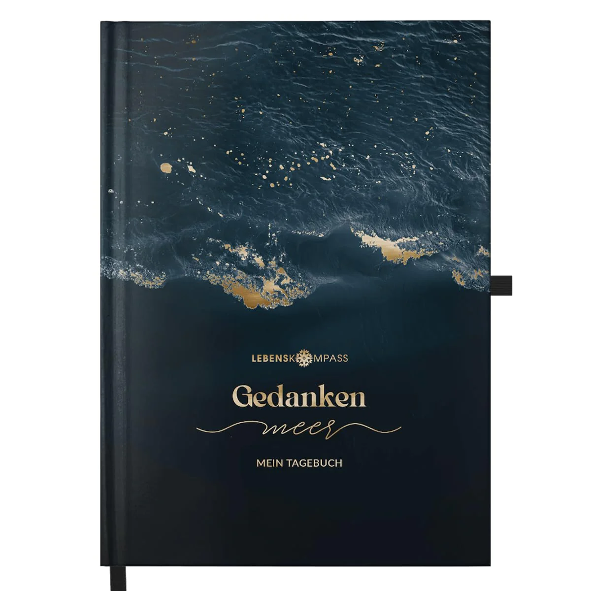 Lebenskompass® Gedankenmeer - Gedankentagebuch "Brise" - Tagebuch für Erwachsene - Gefühlstagebuch, Stimmungstagebuch zum Ausfüllen - Journal Buch für mehr Achtsamkeit im Alltag