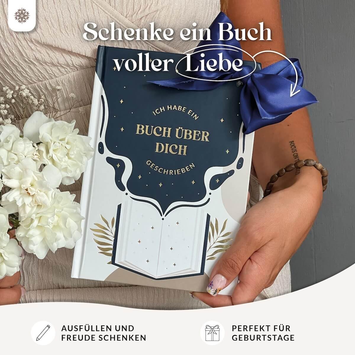 Lebenskompass Ein Buch über Dich - Zum Ausfüllen und Verschenken an deine Liebsten Ein Freundebuch Erwachsene & Erinnerungsalbum für beste Freundin und Freunde - Beste Freundin Geschenk - Image 7